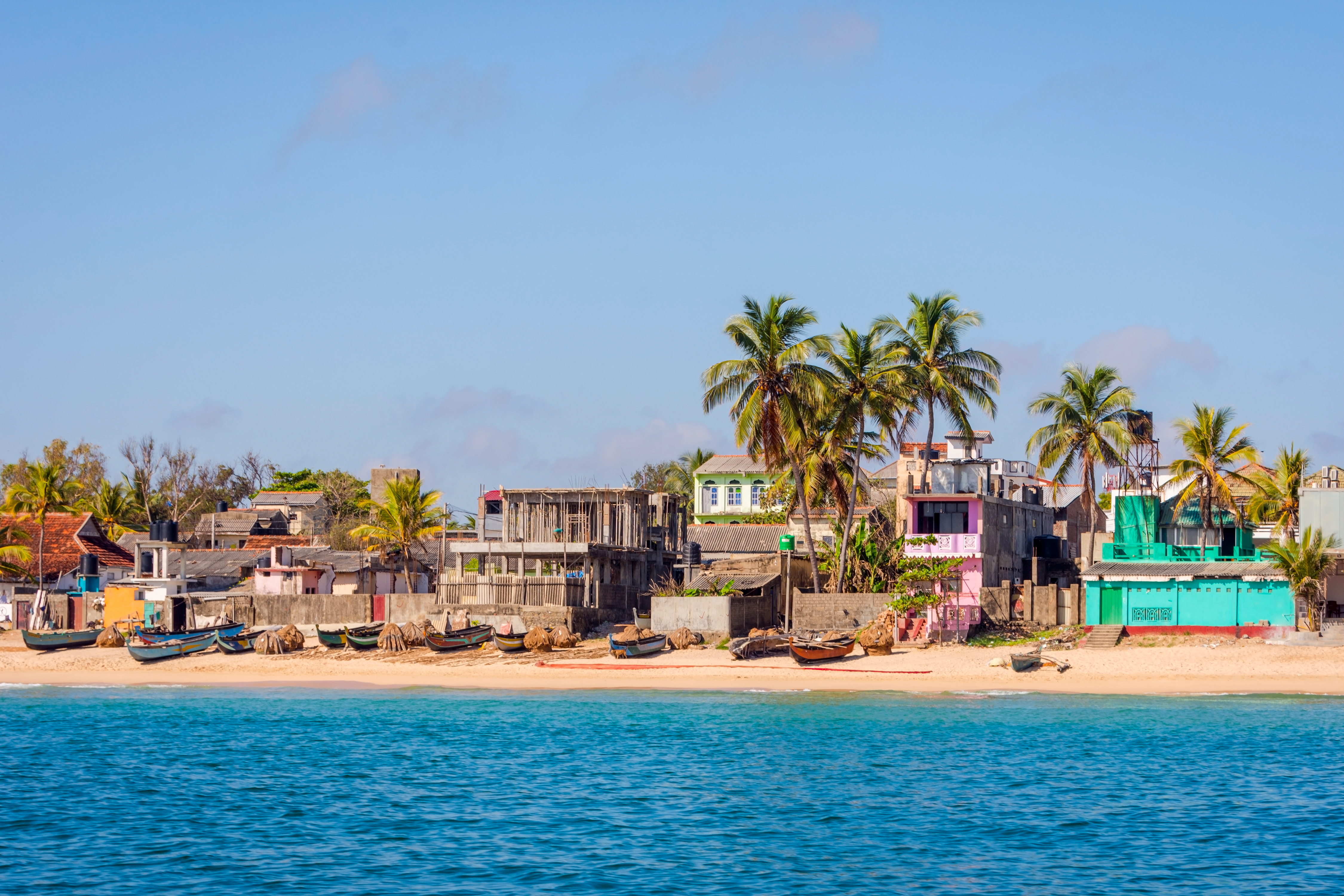 Shutterstock 795691246 View Towards Sea Front Houses In Trincomalee, Sri Lanka