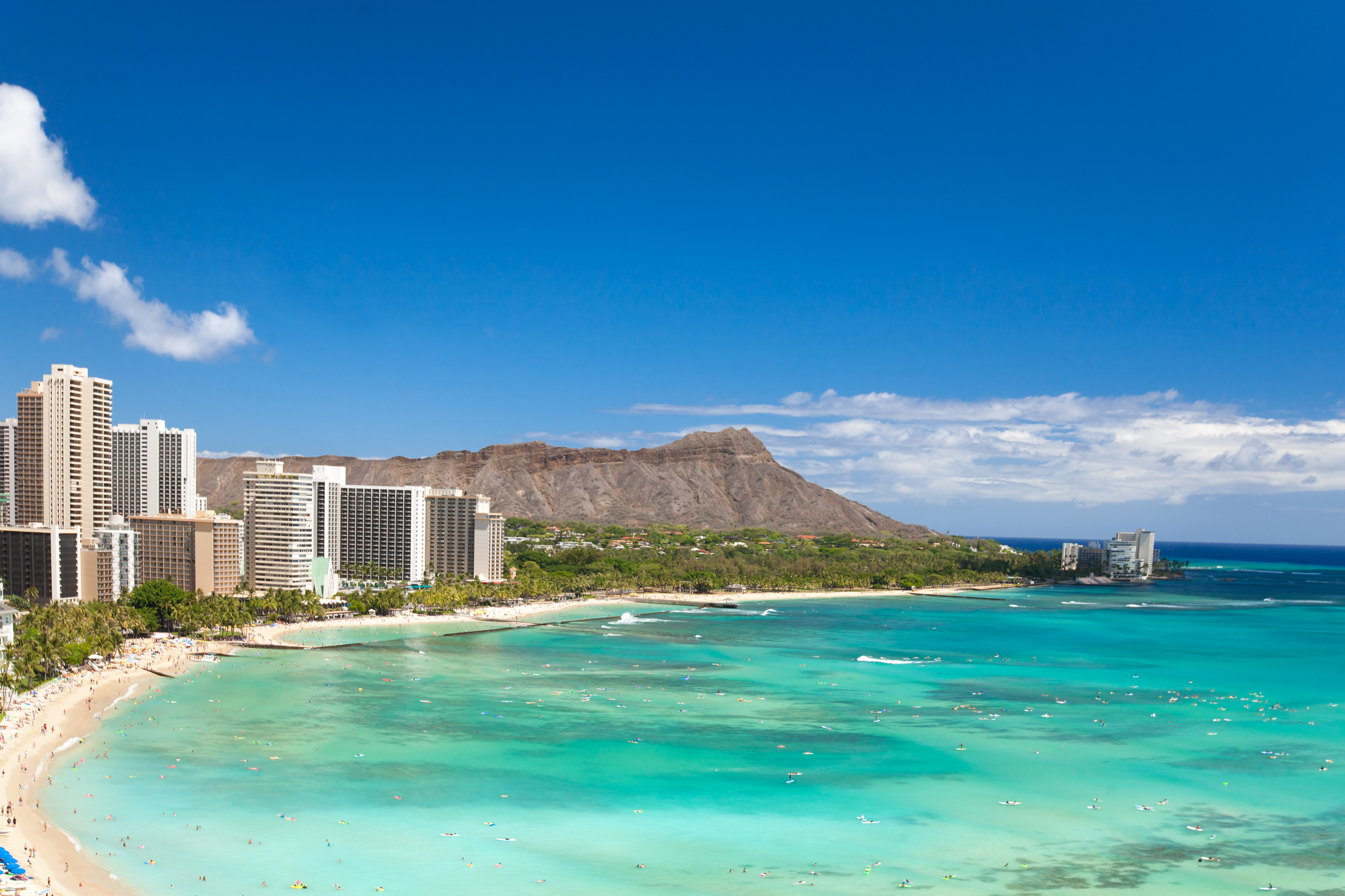 Waikiki beach Oahu