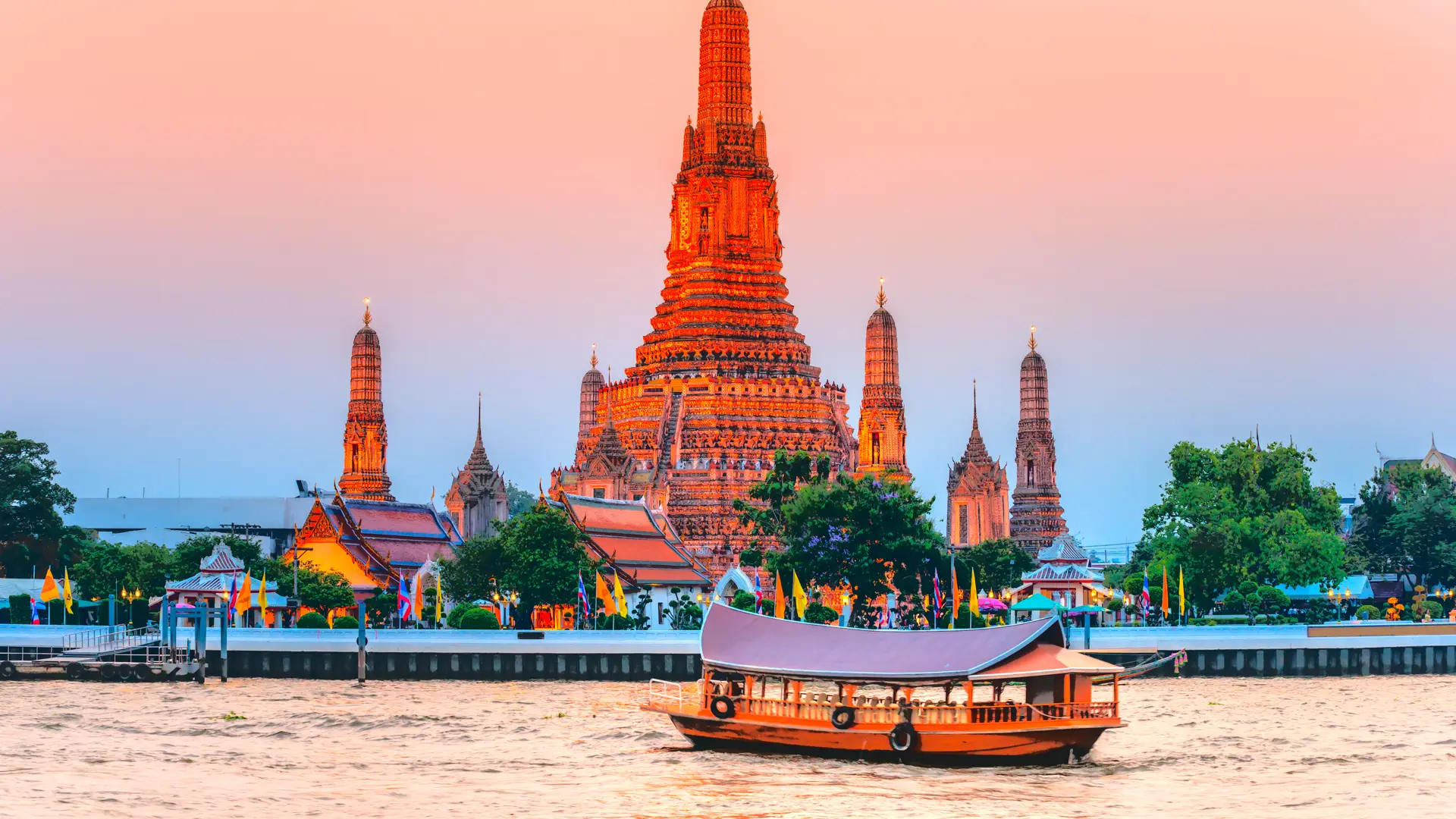 Wat Arun, The Temple of Dawn, Bangkok, Thailandia. - Billede.jpg