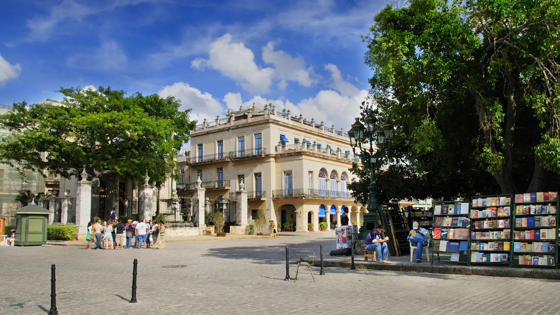 shutterstock_52768444 HAVANA - Plaza de Armas located in the core of the city.jpg