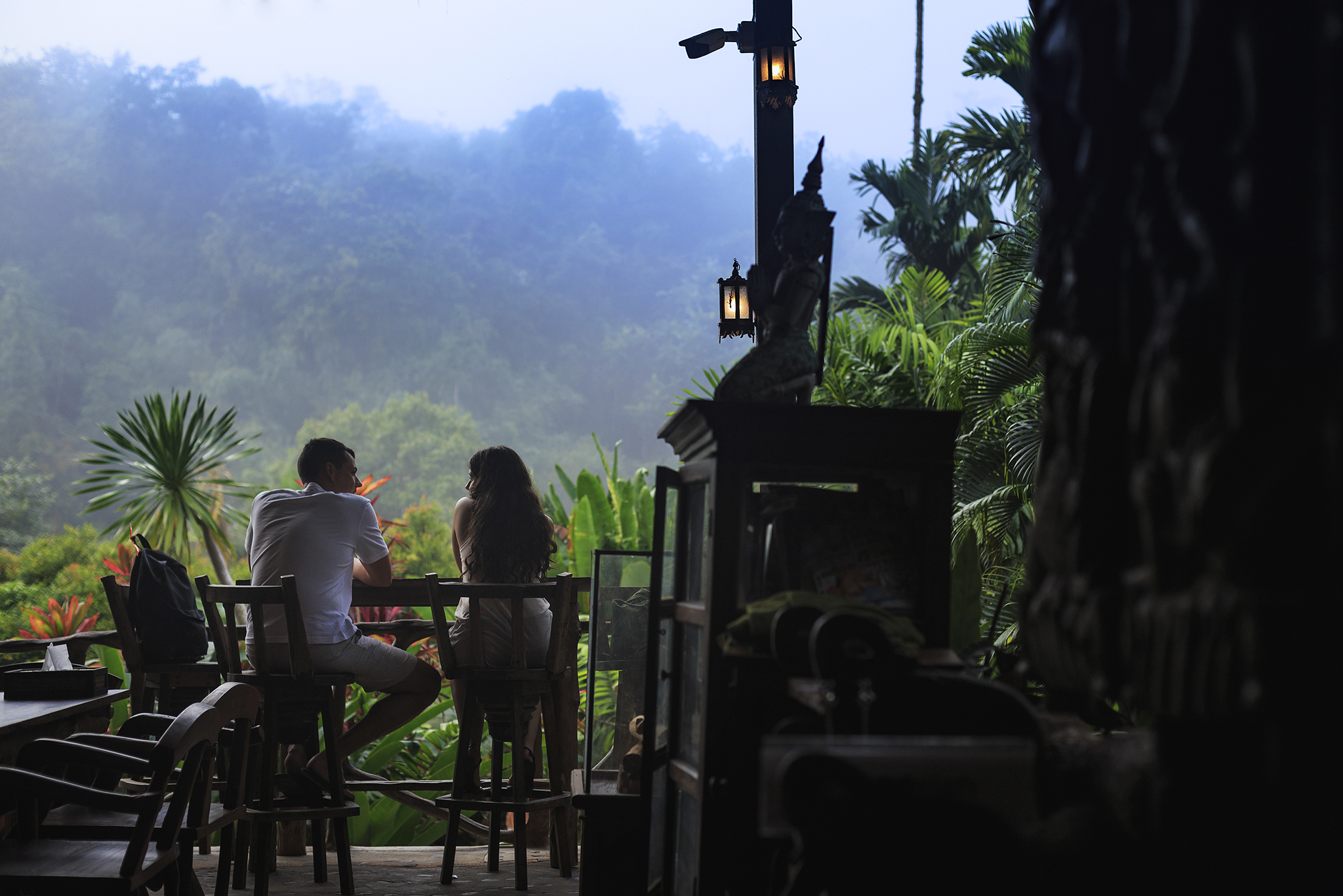 e3 Elephant Hills Khao Sok National Park, Thailand, The Elephant Camp Breakfast view.jpg