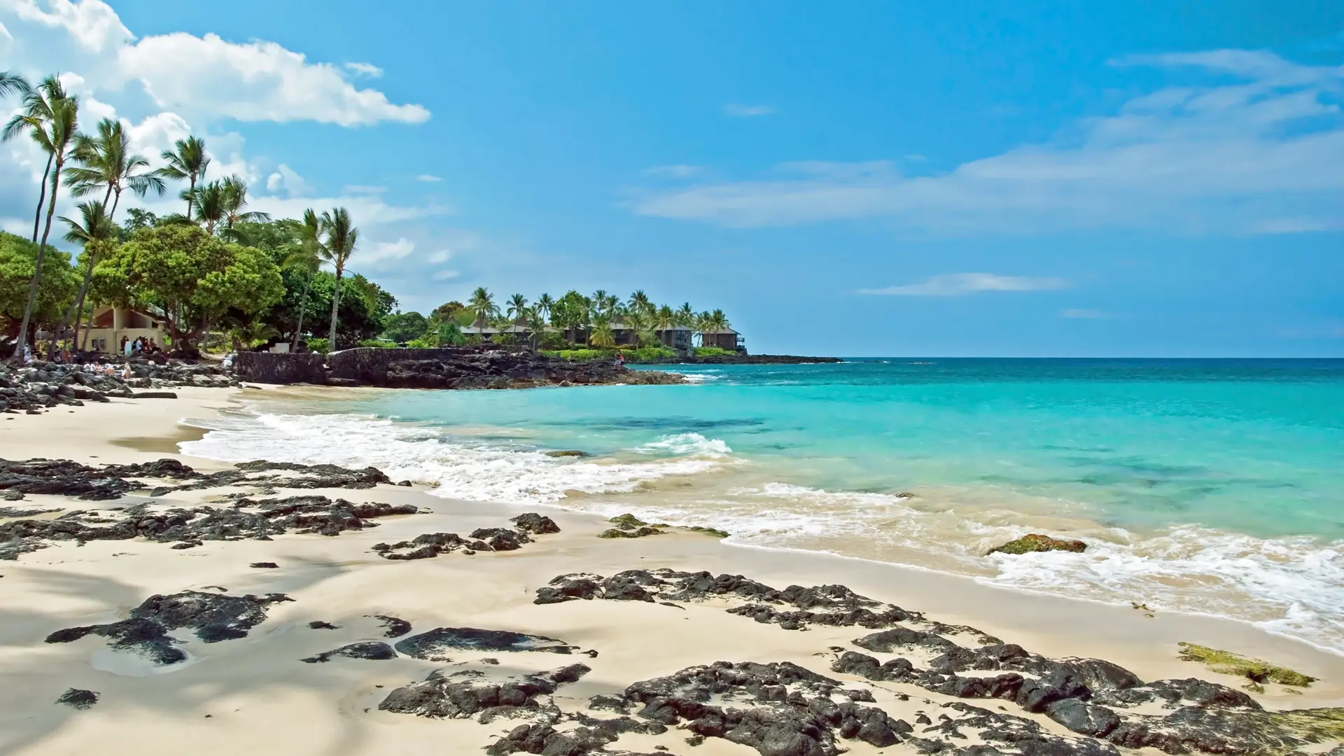 shutterstock_167611097 White sand beach on Hawaii Big Island with azure ocean in background.jpg