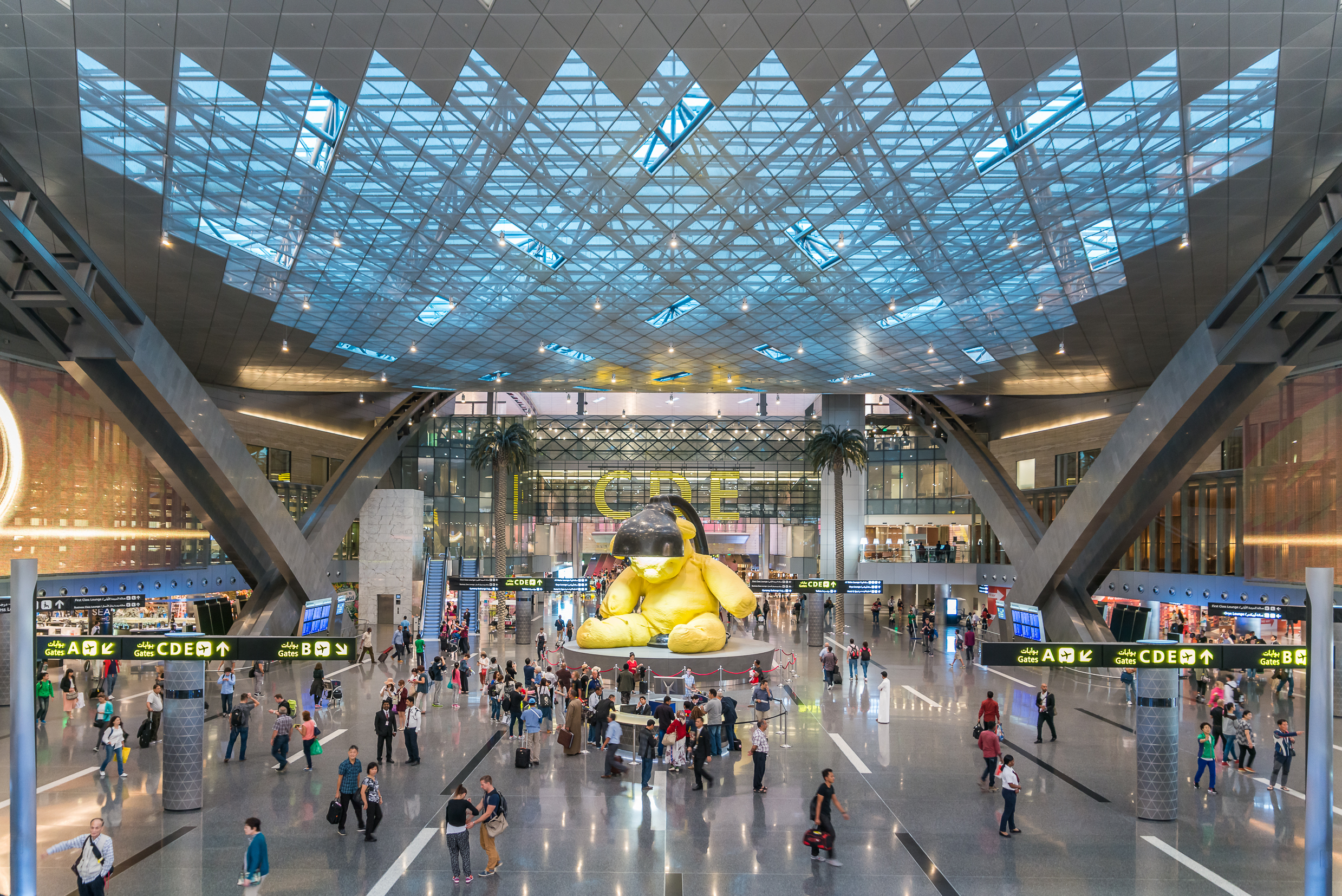 Hamad International Airport i Doha i Qatar