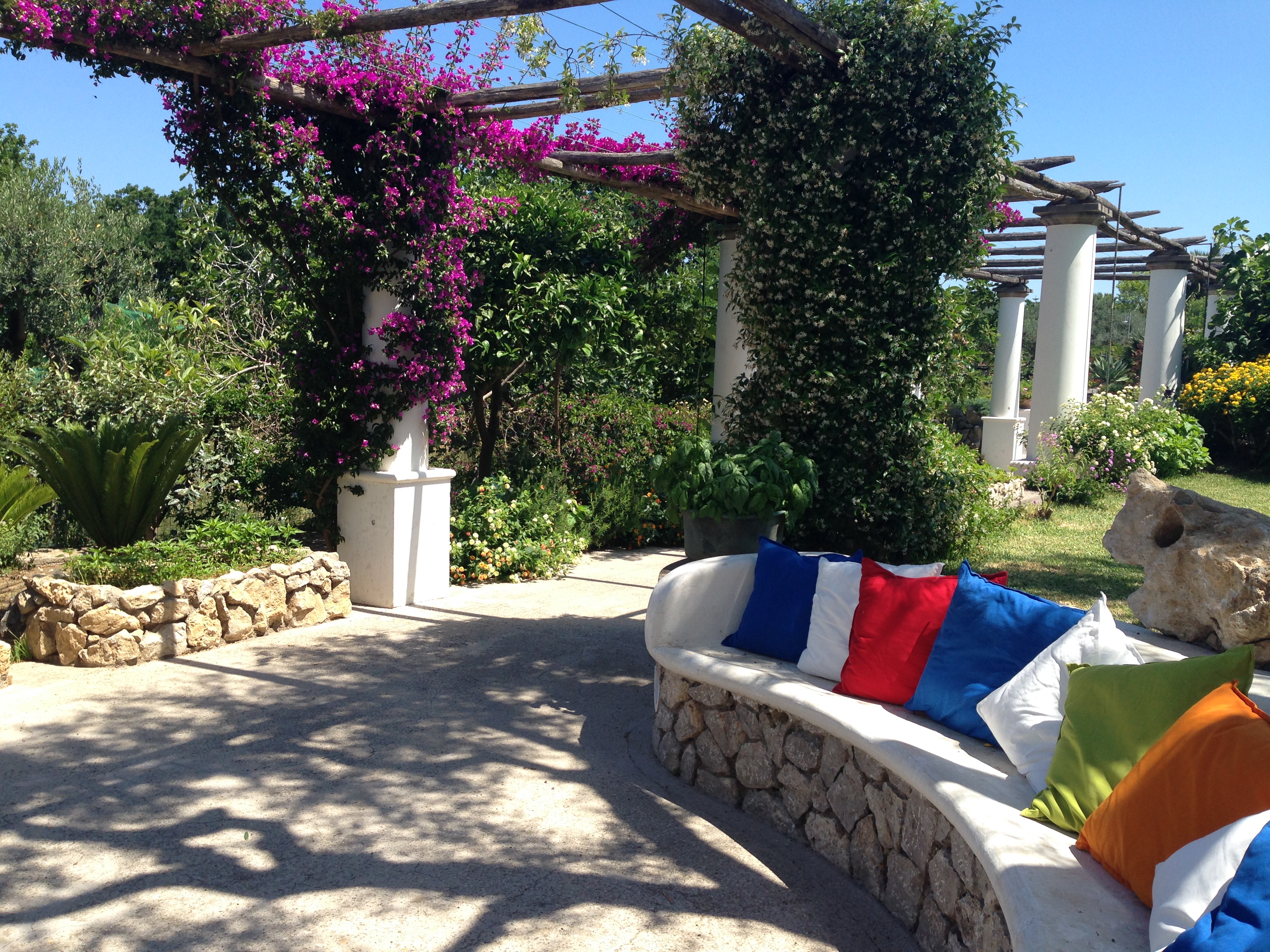 Hotel Al Mulino Anacapri Patio