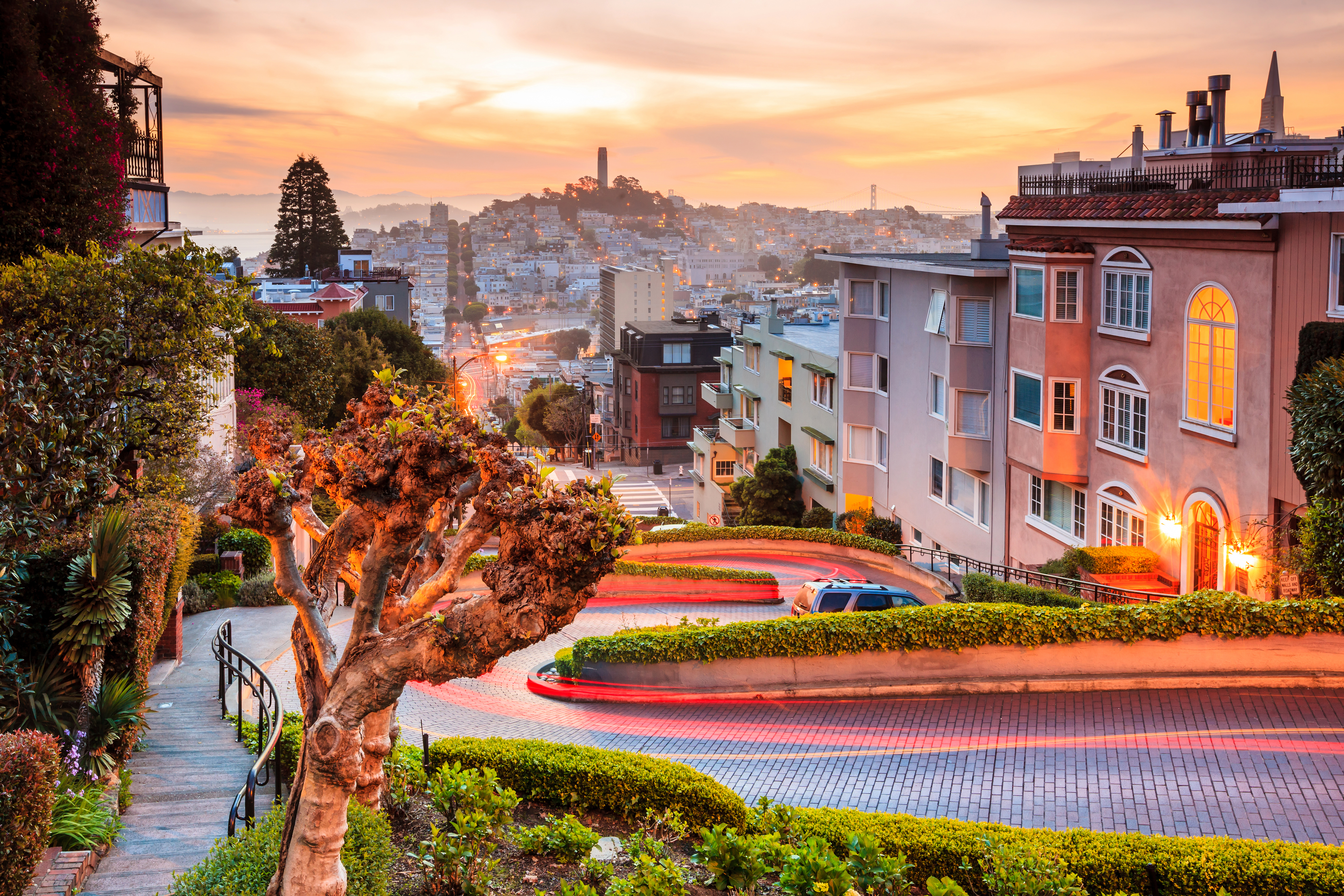shutterstock_184856327 Famous Lombard Street in San Francisco at sunrise.jpg