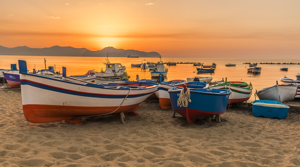 Beach Aspra Sicily Shutterstock 690639964