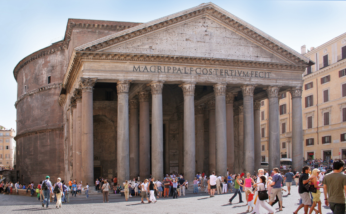 Det 2000 år gamle Pantheon er et must på en reise til Roma