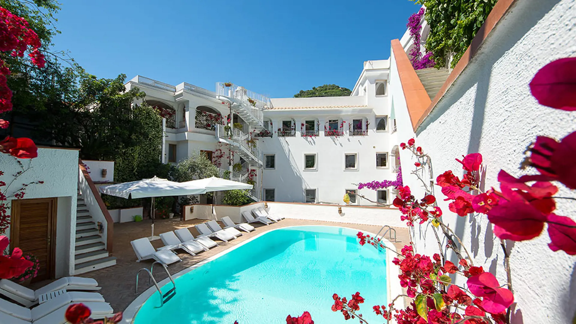 Hotel Villa Romana har pool og en fin beliggenhed midt i Minori