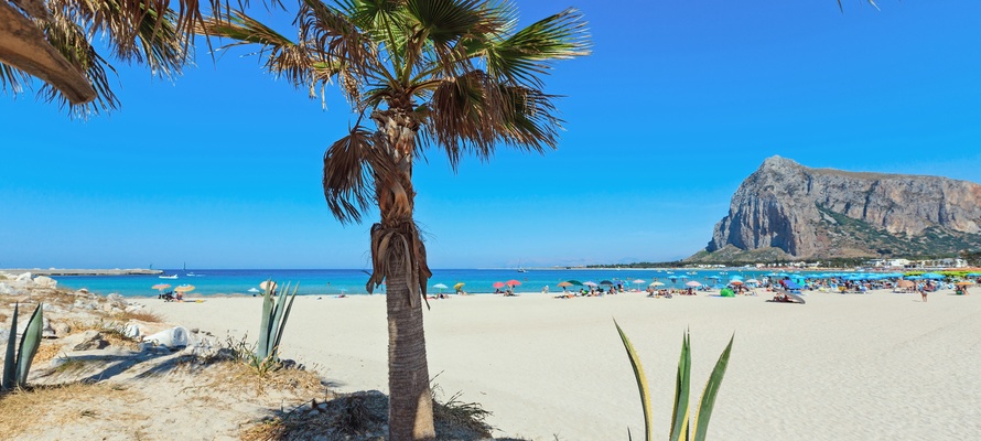 Sicilien San Vito Lo Capos Strand 18