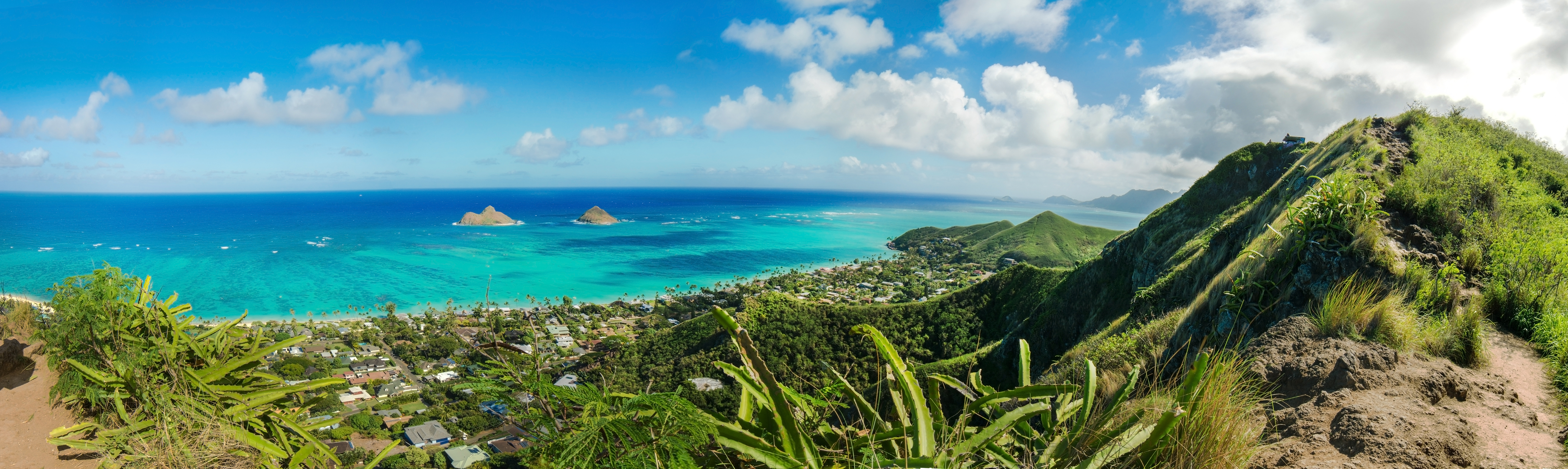 Udsigt Fra Vandreruten Pillbox Hike På Big Island Hawaii Shutterstock 555441652