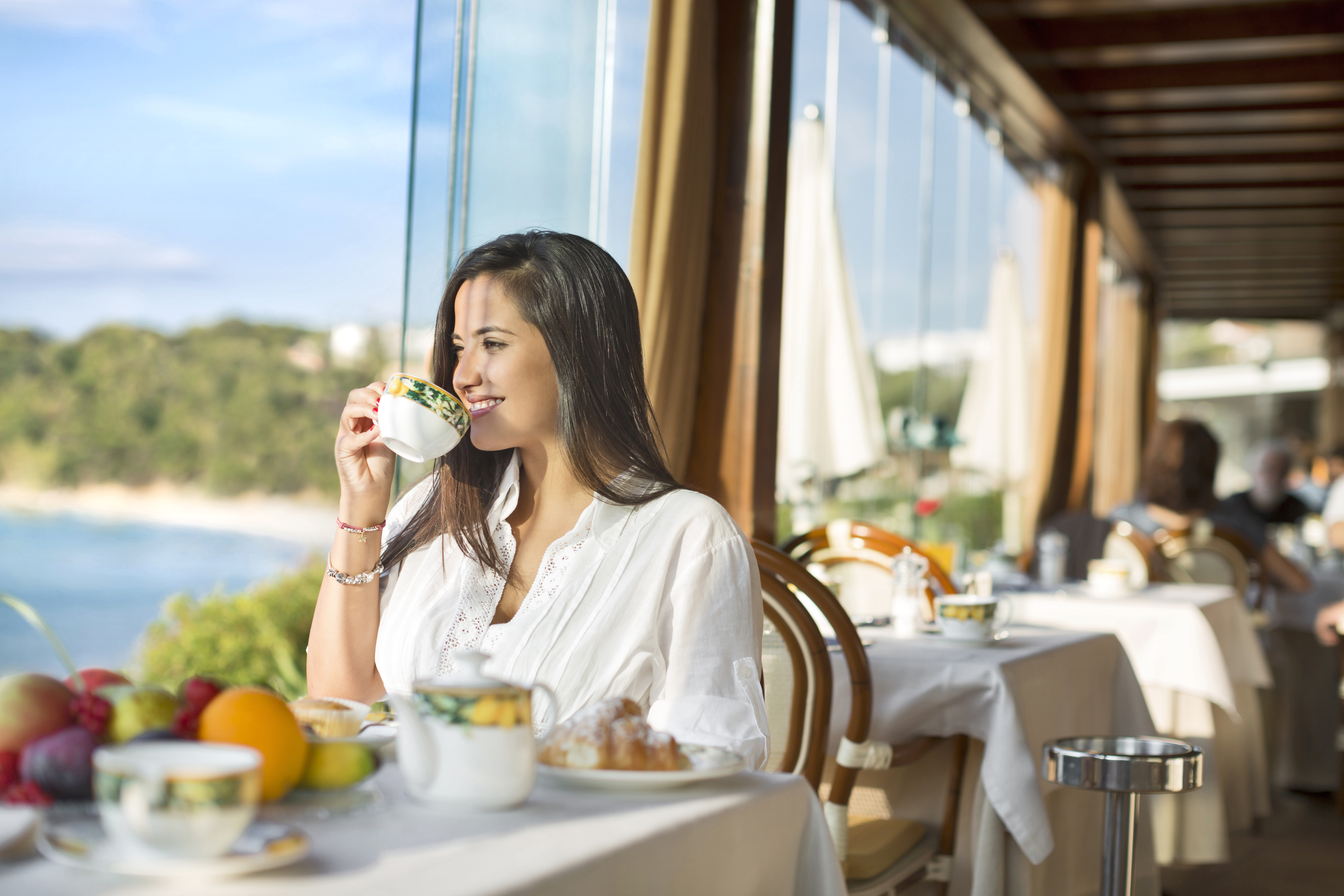Frokost med utsikt på Hotel La Bitta