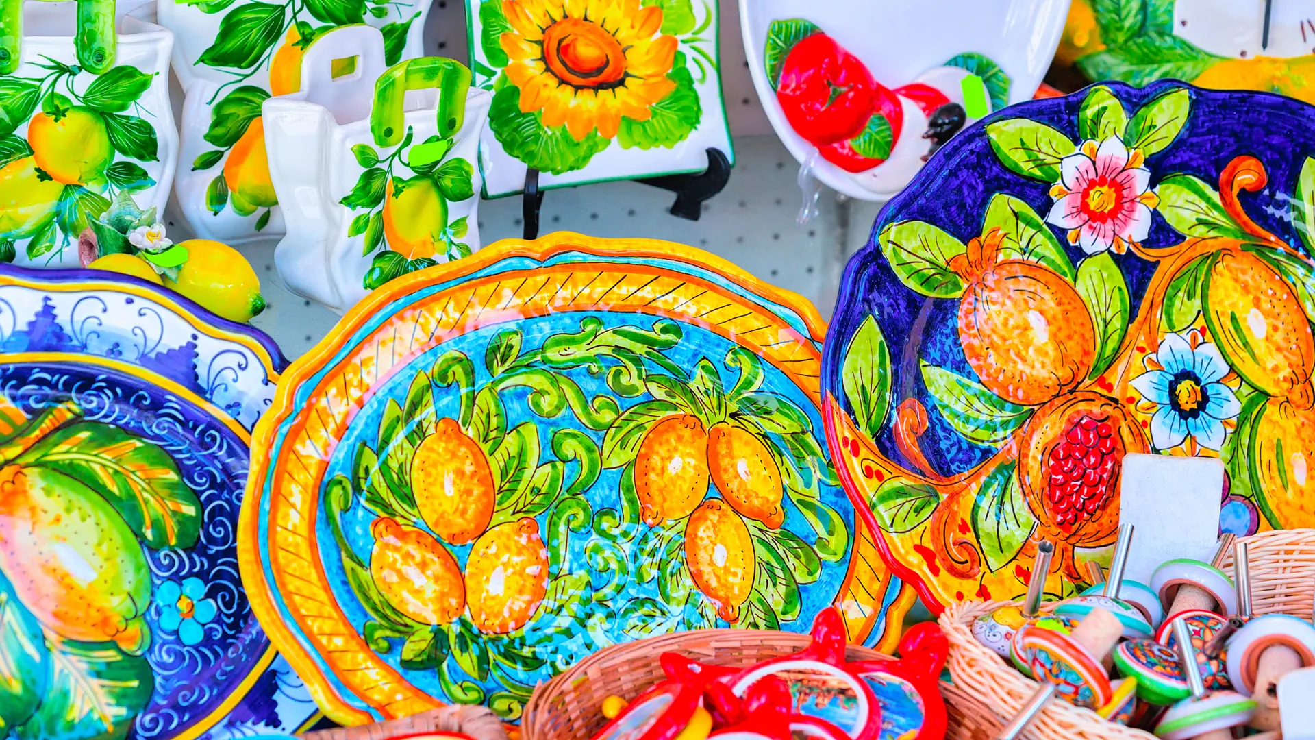 Tradisjonell keramikk fra Amalfikysten