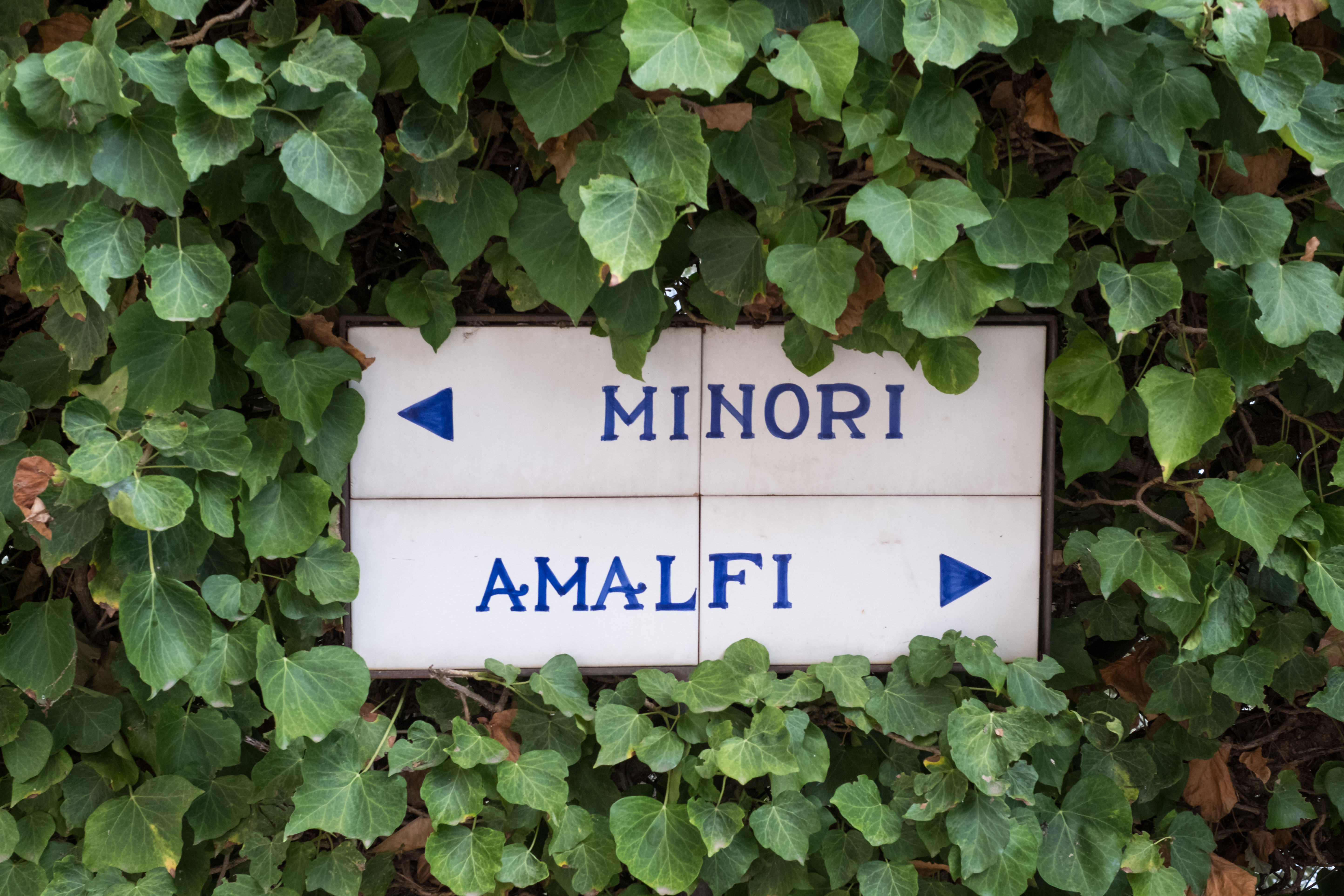 Det tar omtrent 45 minutter til en time å gå trappen fra Ravello til Minori