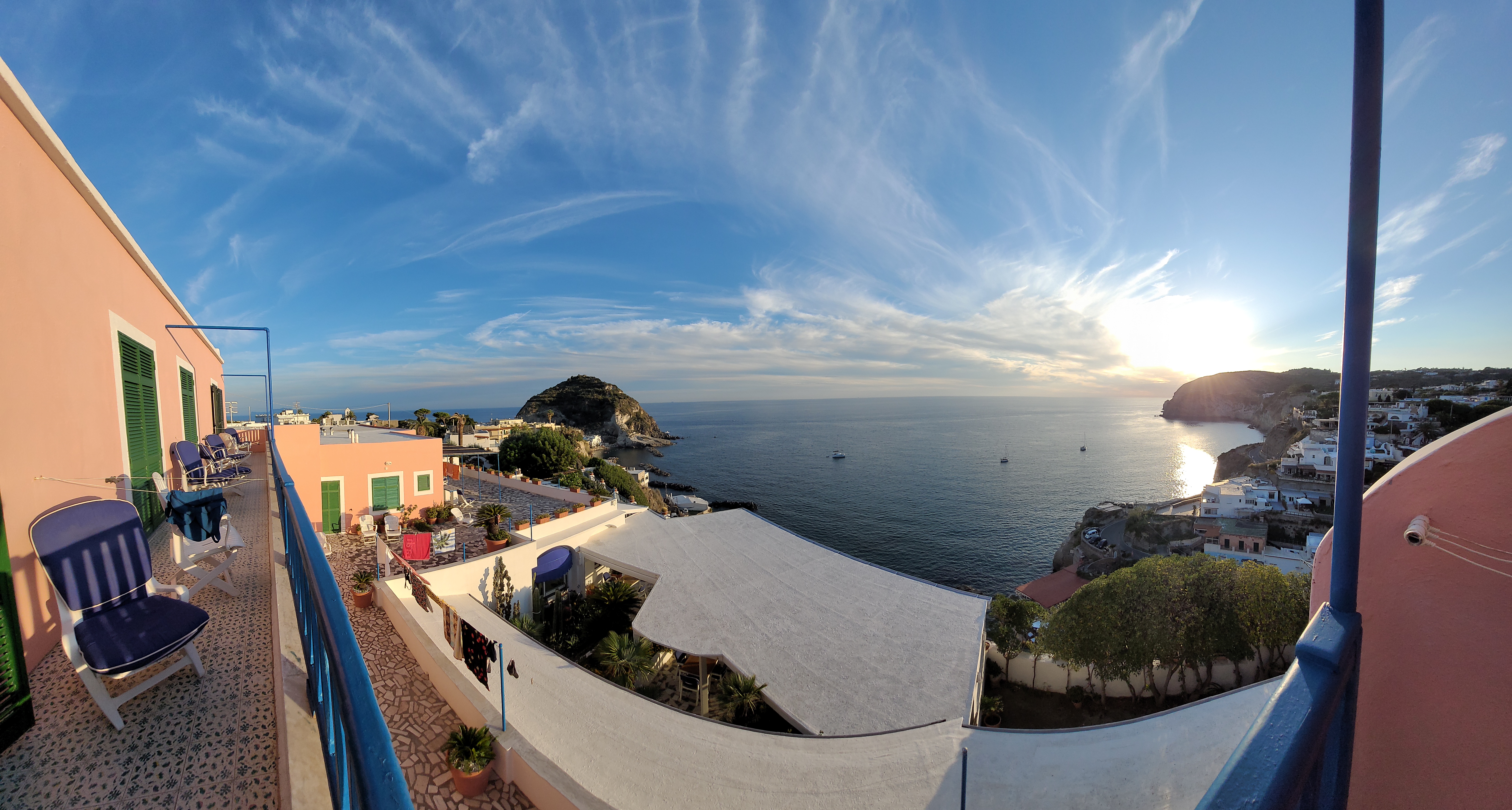 Hotel Villa Maria har en spektakulær beliggenhet