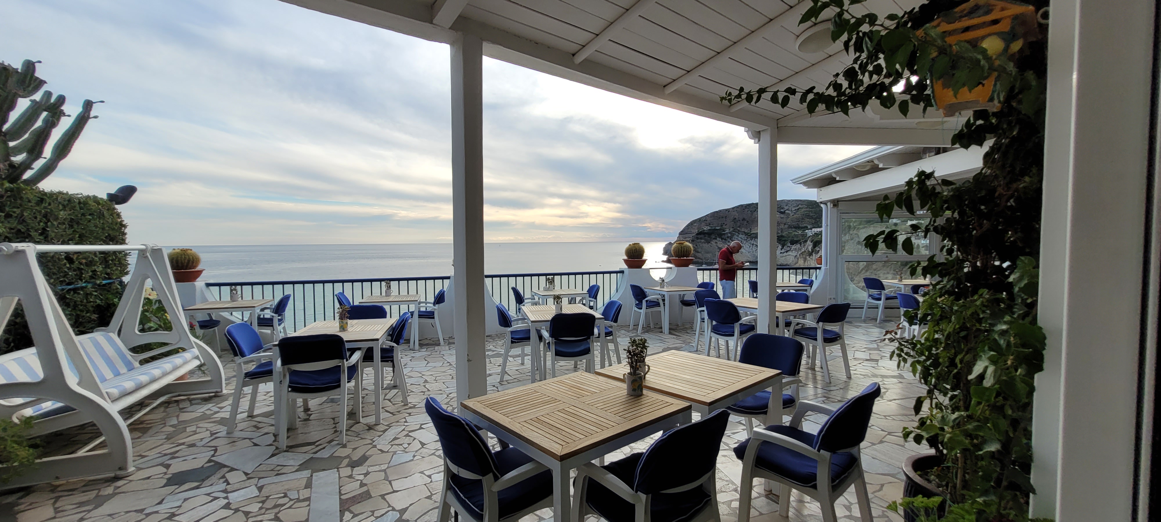 Flott å komme hjem til denne utsikten og en kald øl etter en dag med eventyr