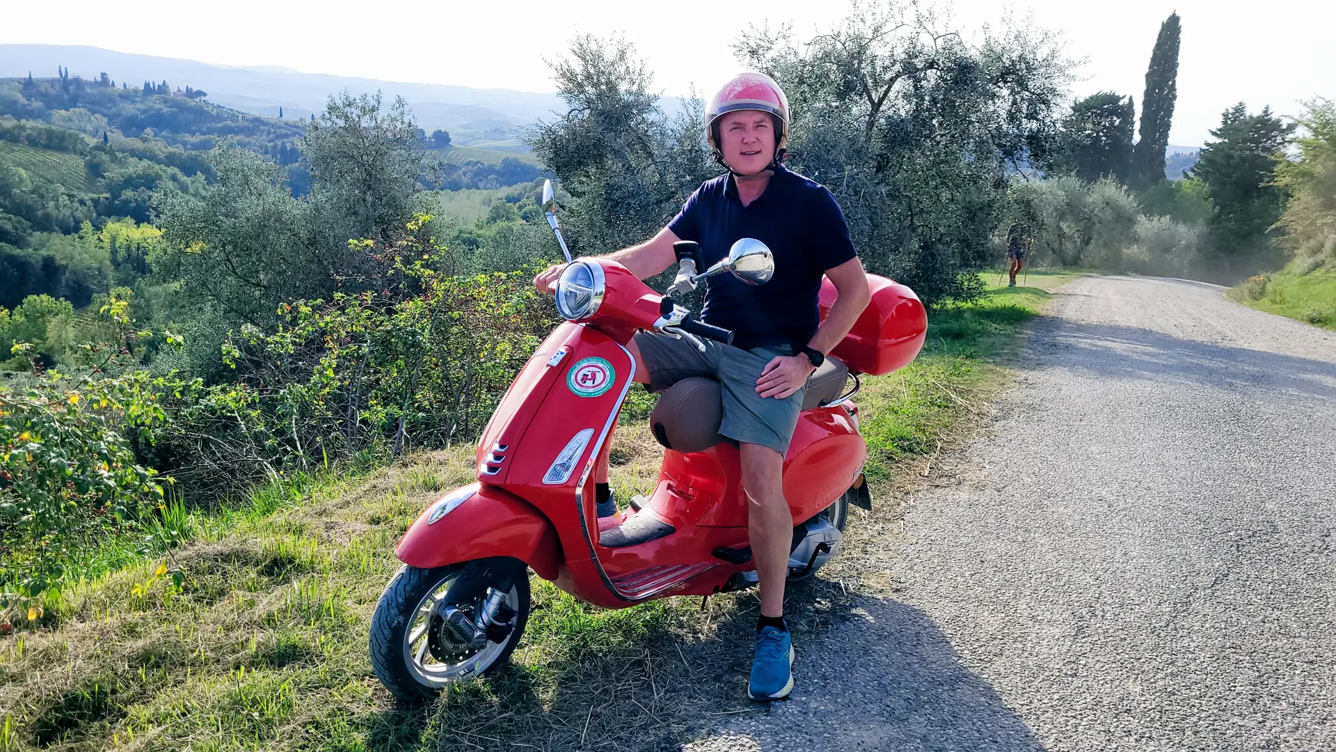 Turens store høydepunkt: Toscana på Vespa