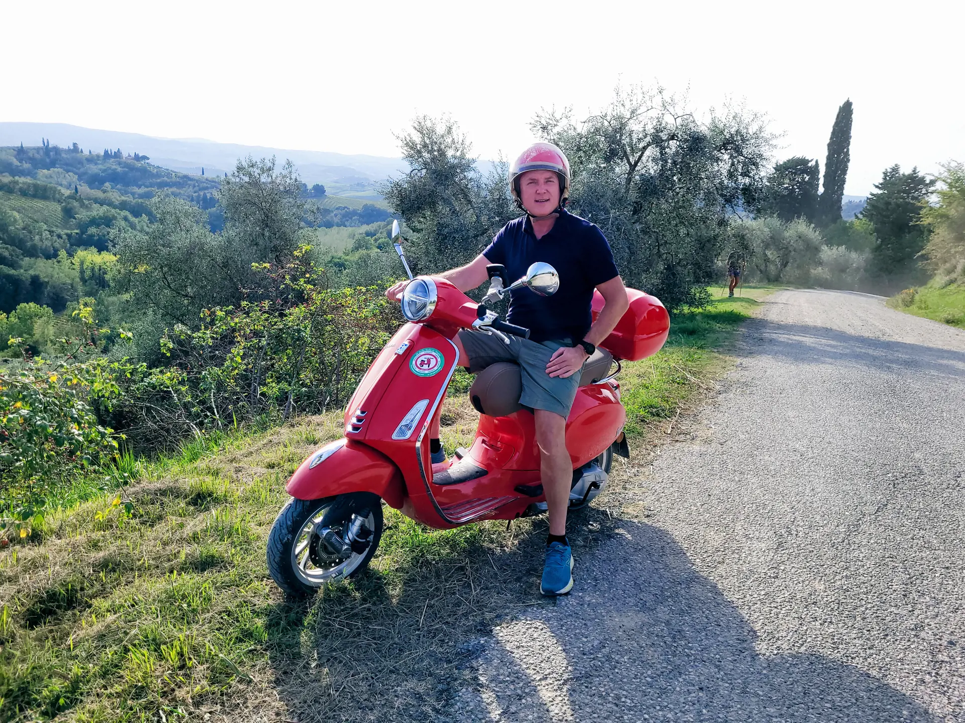 Turens store høydepunkt: Toscana på Vespa