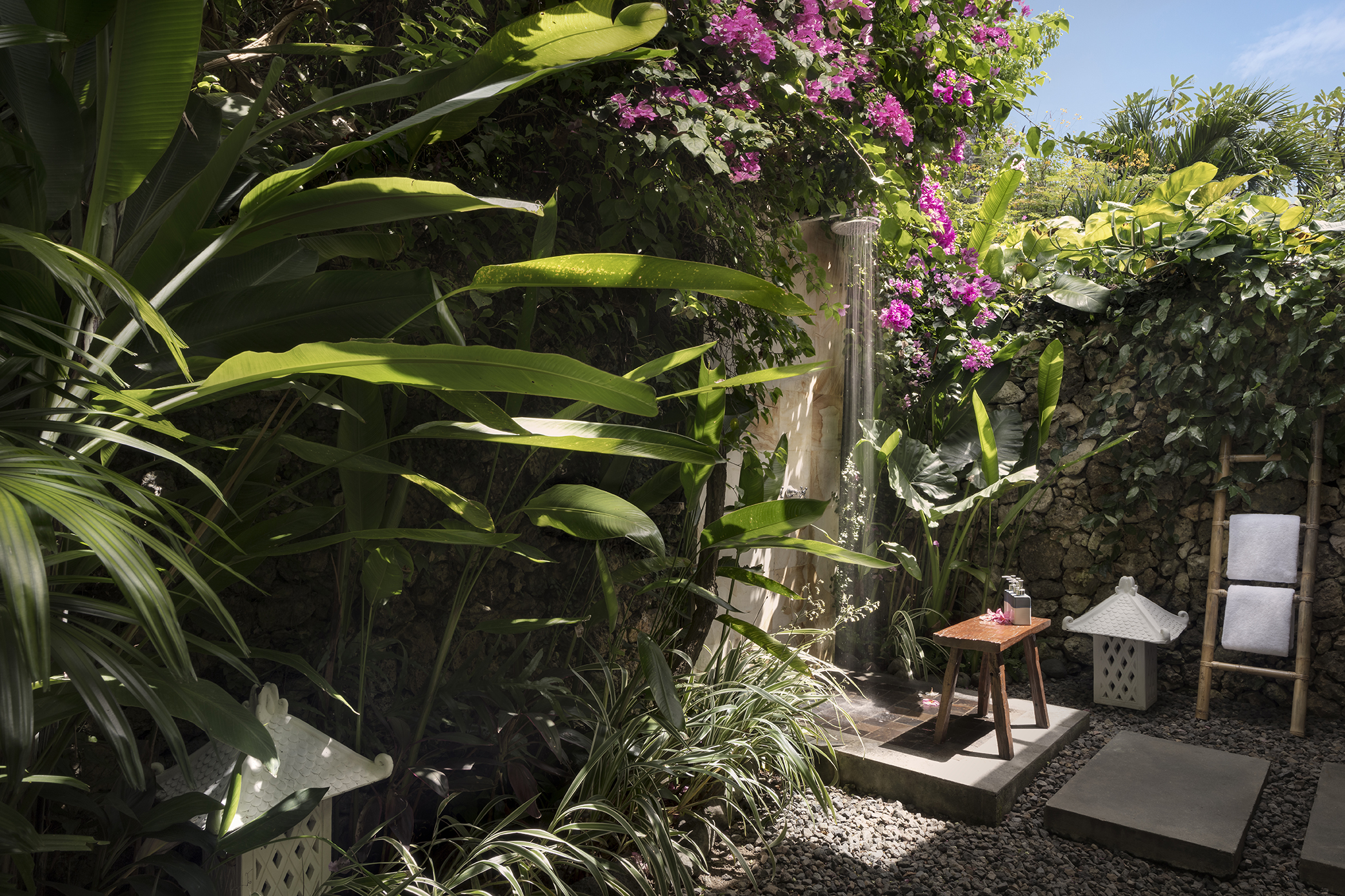 One Bedroom Garden Villa Outdoor Shower