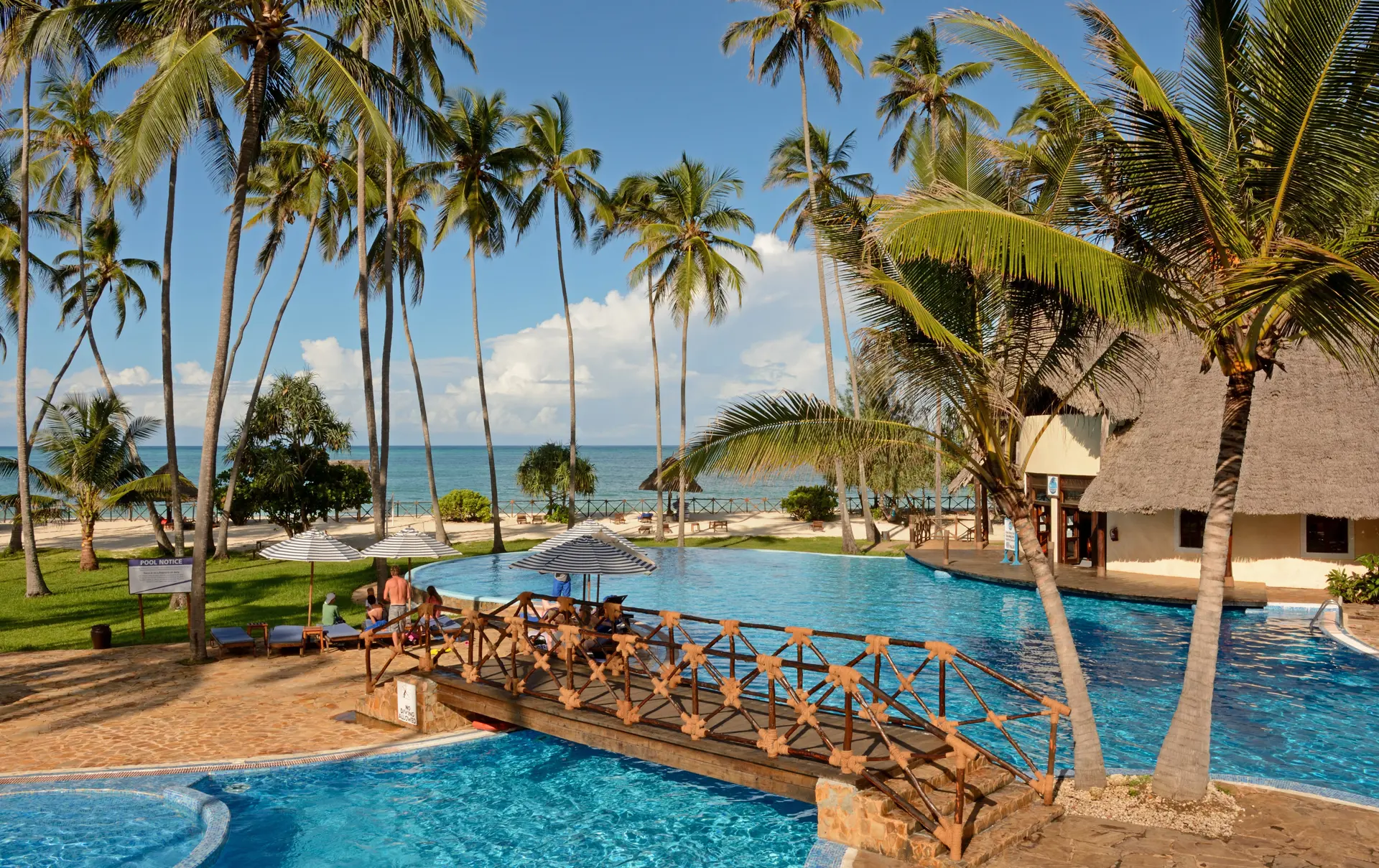 En Del Af Den Fantastiske Swimmingpool På Ocean Paradise Resort & Spa