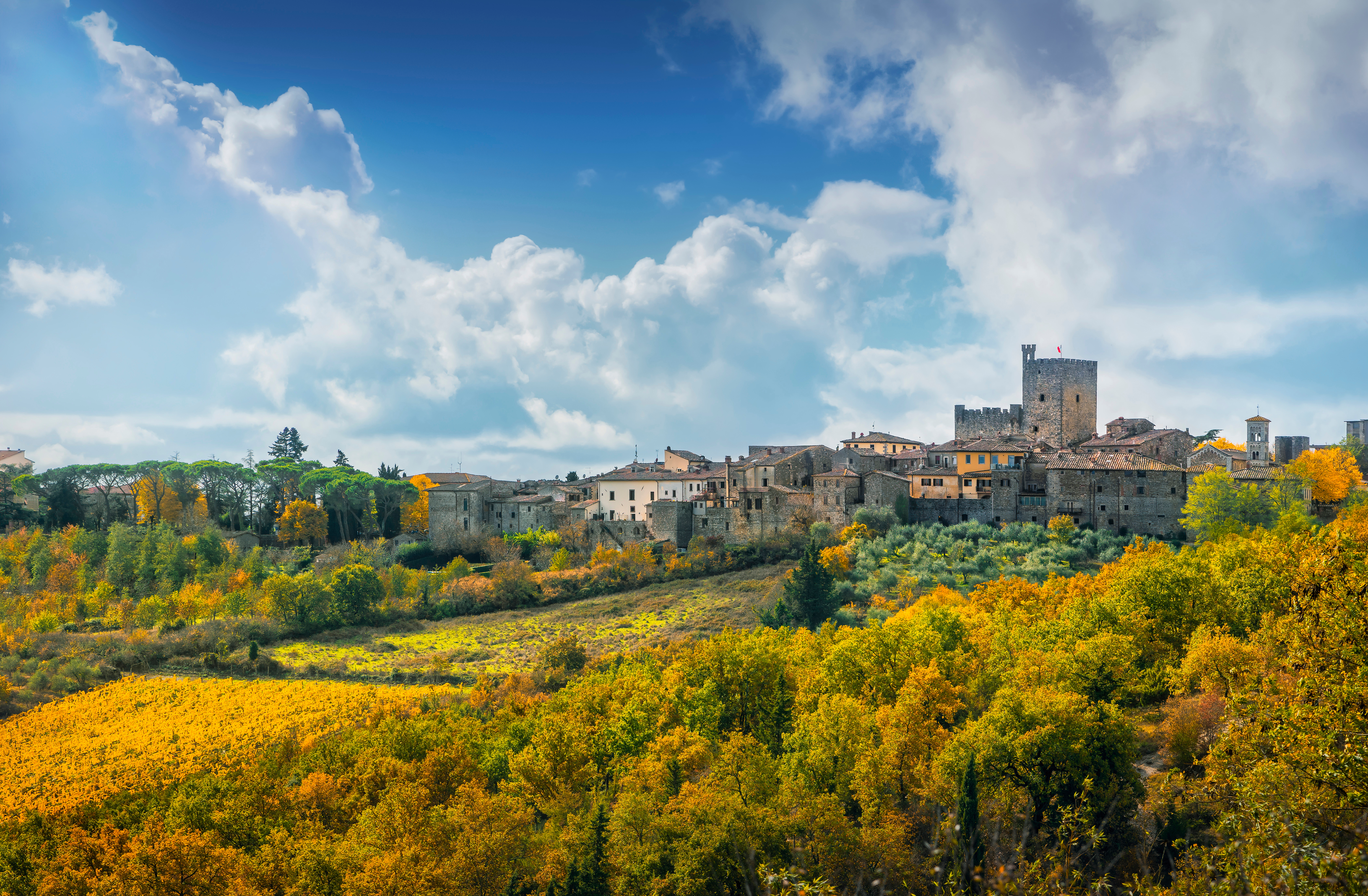 Castelline in Chianti er et av de mange områdene du kan besøke.