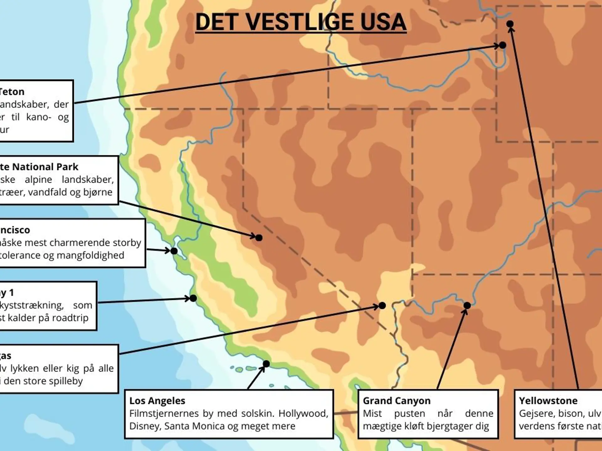 Det Vestlige USA