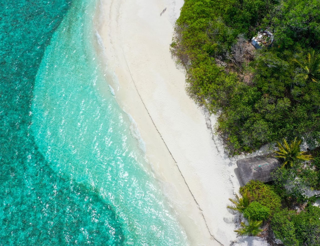 Mkununda Island Fra Luften