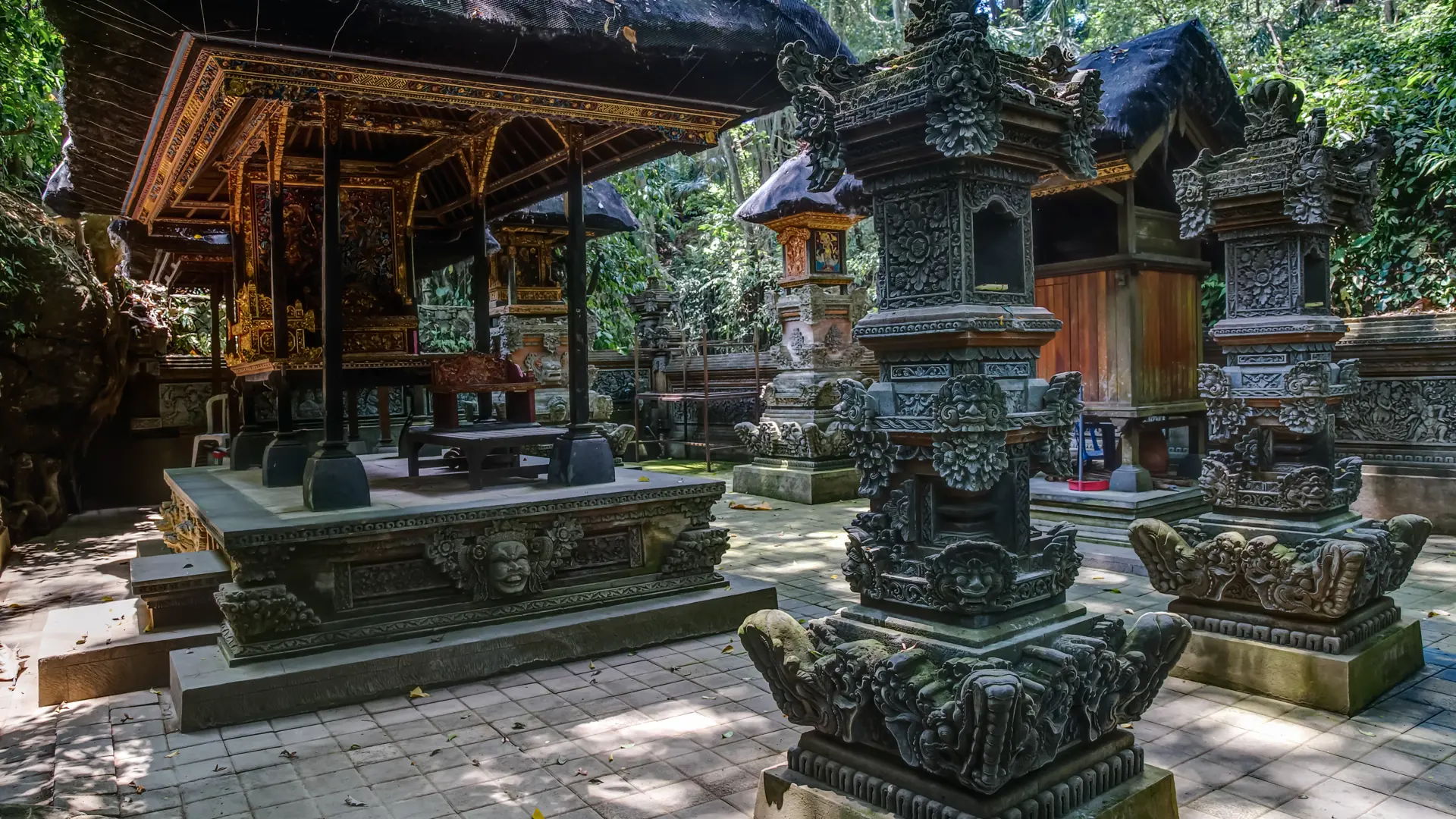 Tempel i Ubud
