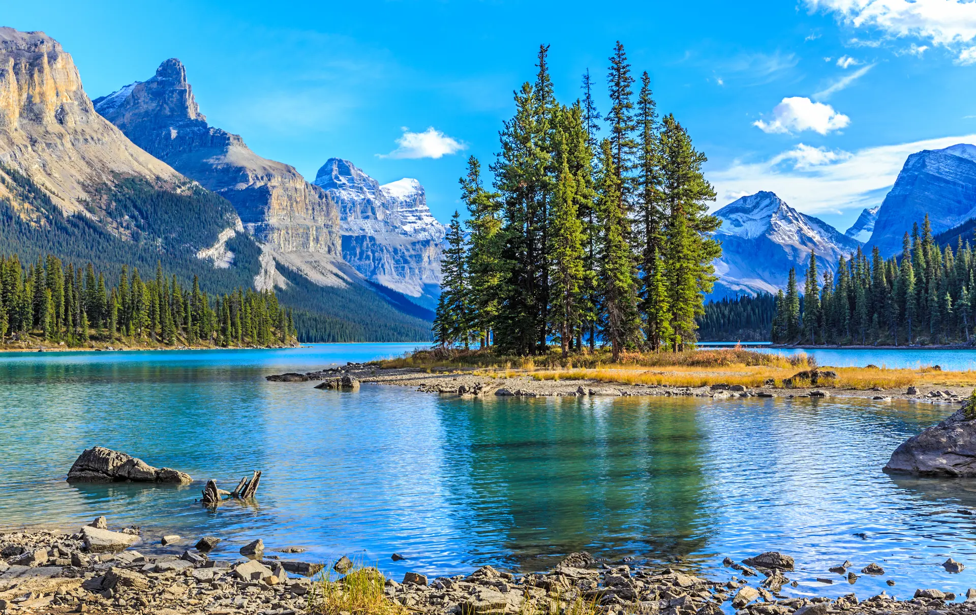 Fjellsjøer i Rocky Mountains - Canadas vakreste innsjøer