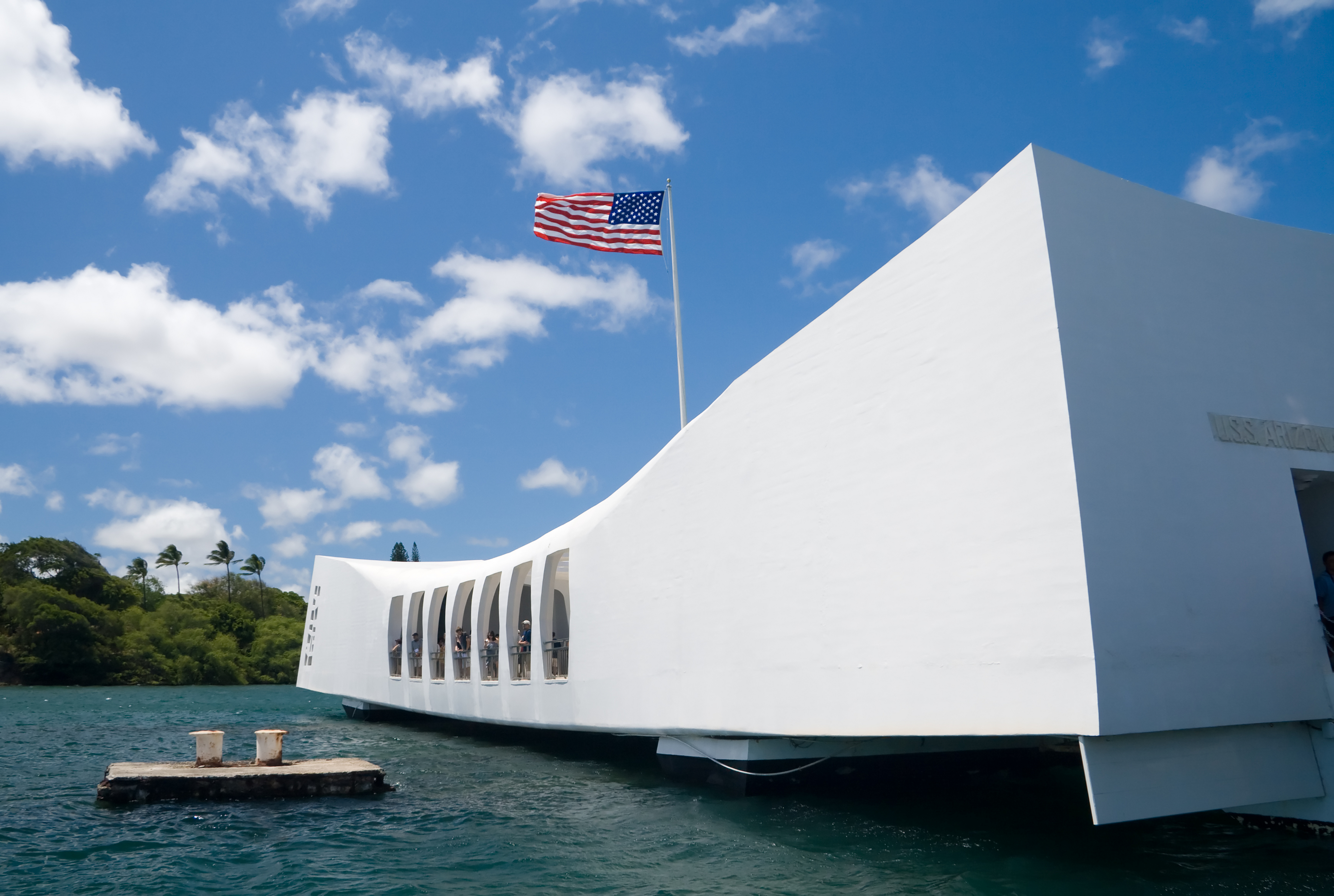 U.S.S. Arizona Memorial in Pearl Harbor..jpg