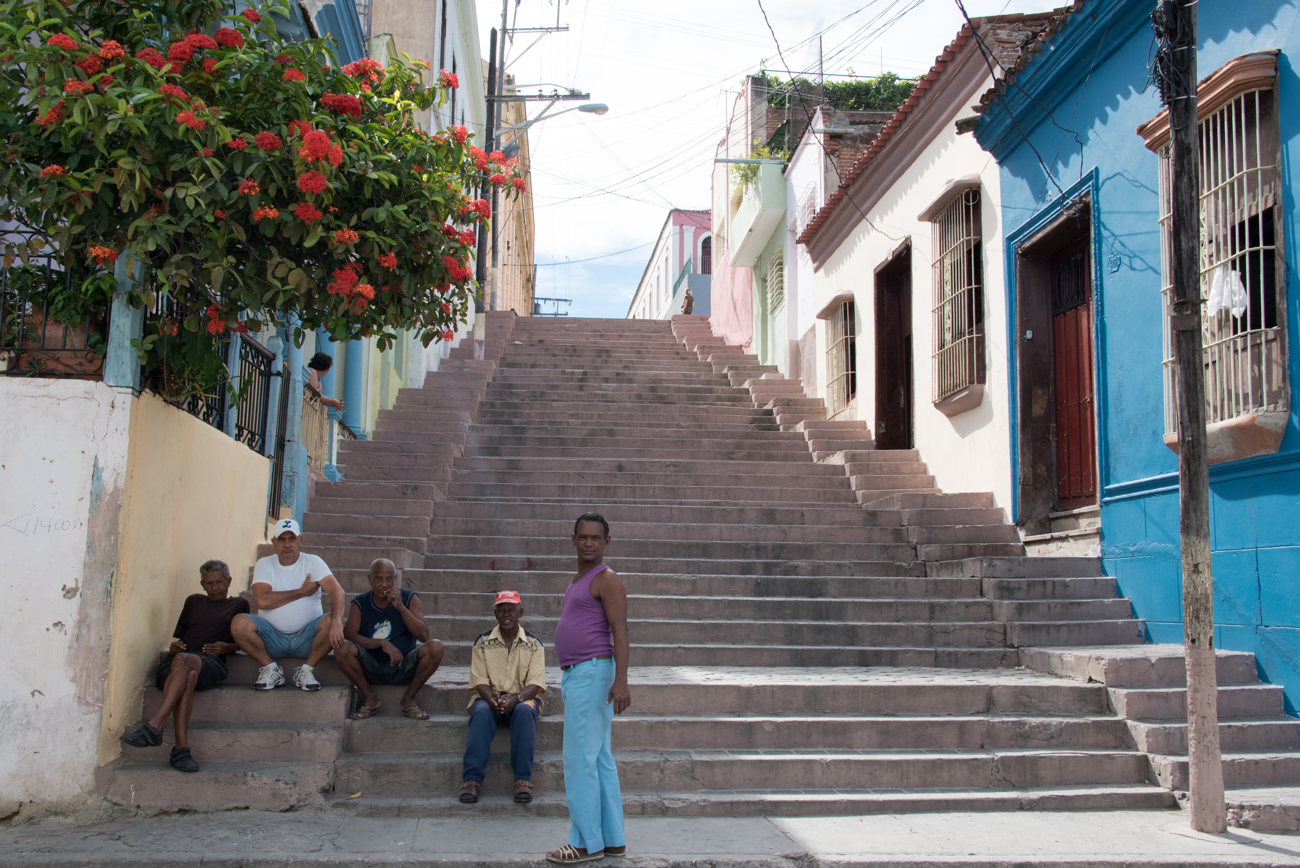 shutterstock_612689084 SANTIAGO DE CUBA, picturesque Padre Pico steps are almost 100 years old. They lead to the Tivoli­ neighborhood.jpg