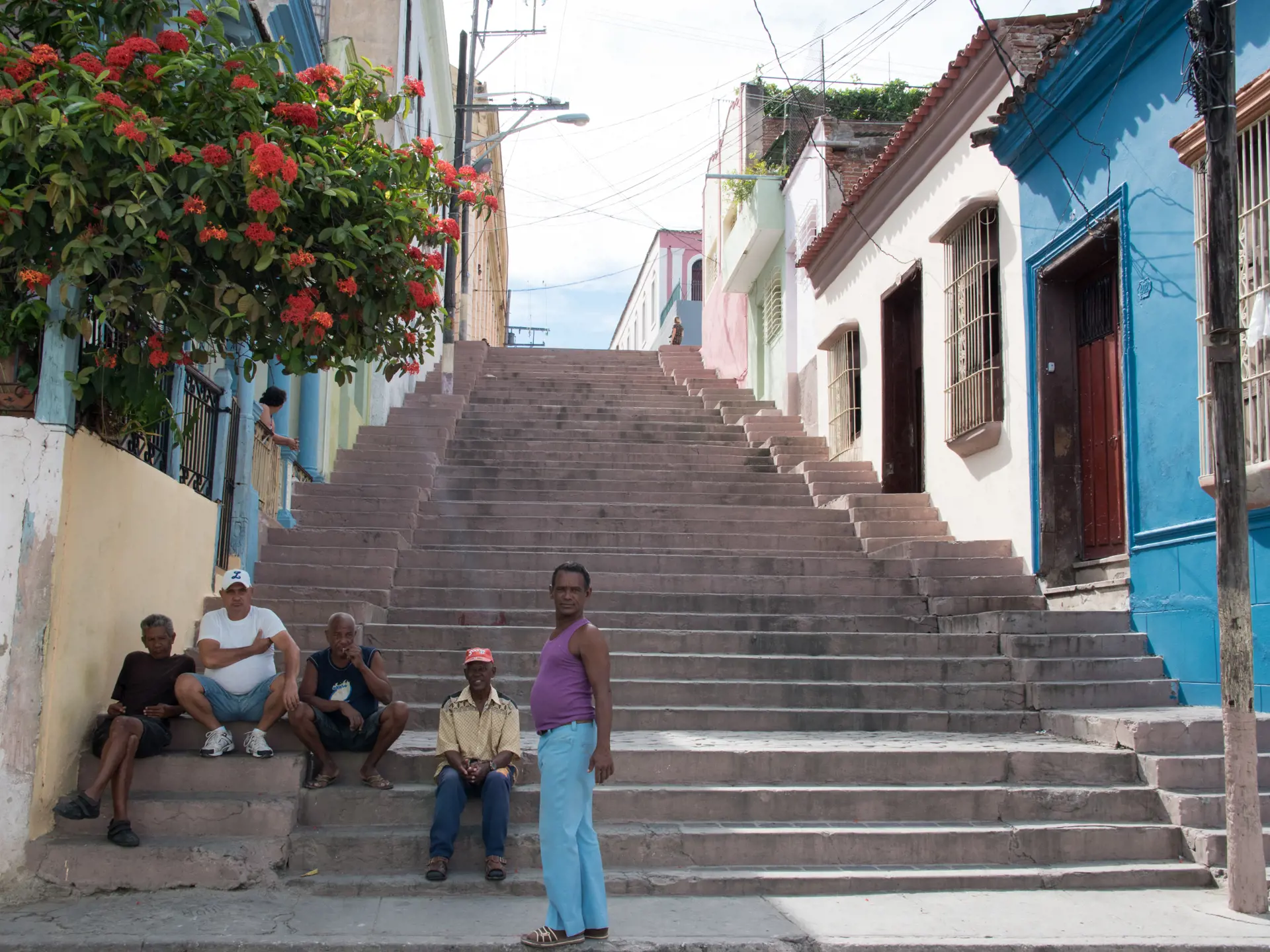 shutterstock_612689084 SANTIAGO DE CUBA, picturesque Padre Pico steps are almost 100 years old. They lead to the Tivoli­ neighborhood.jpg