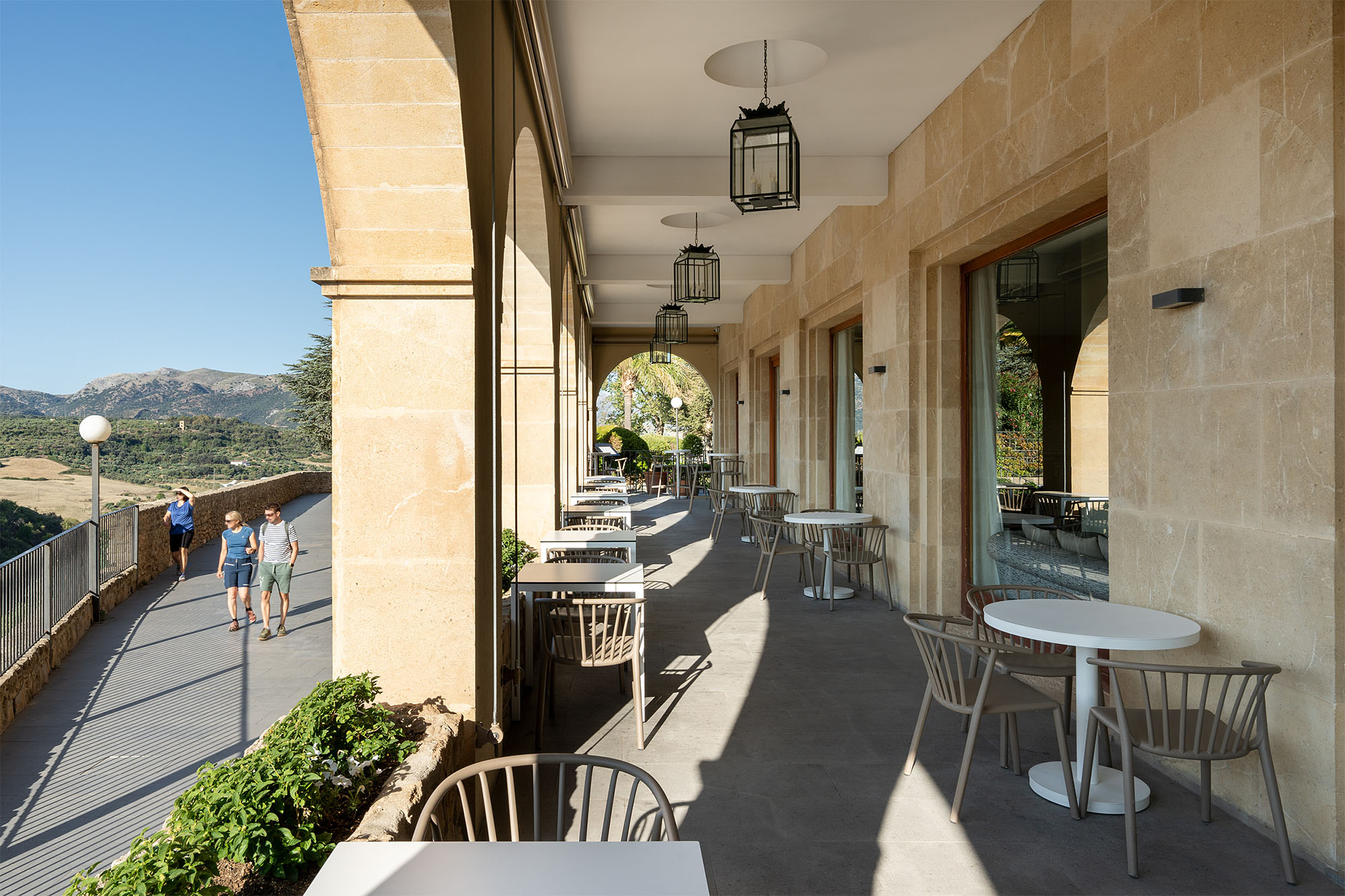 Parador De Ronda 66 Gastronomia Terraza