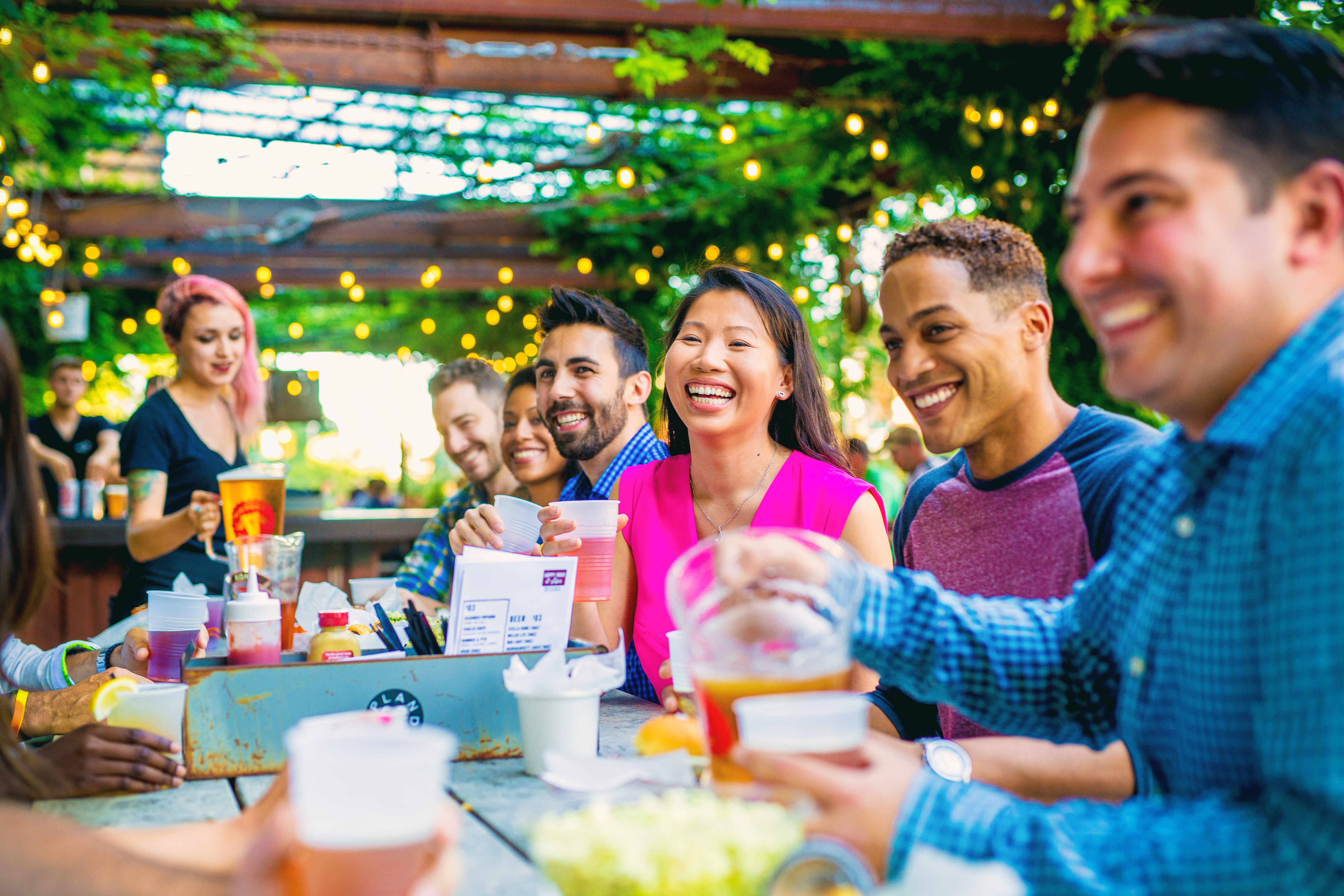 Independence Beer Garden Photo By J. Fusco For VISIT PHILADELPHIA