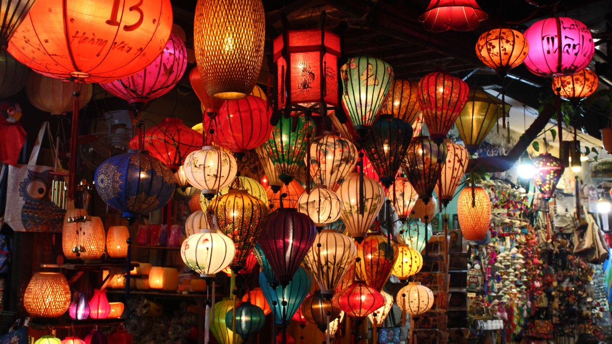Natmarked I Hoi An Vietnam