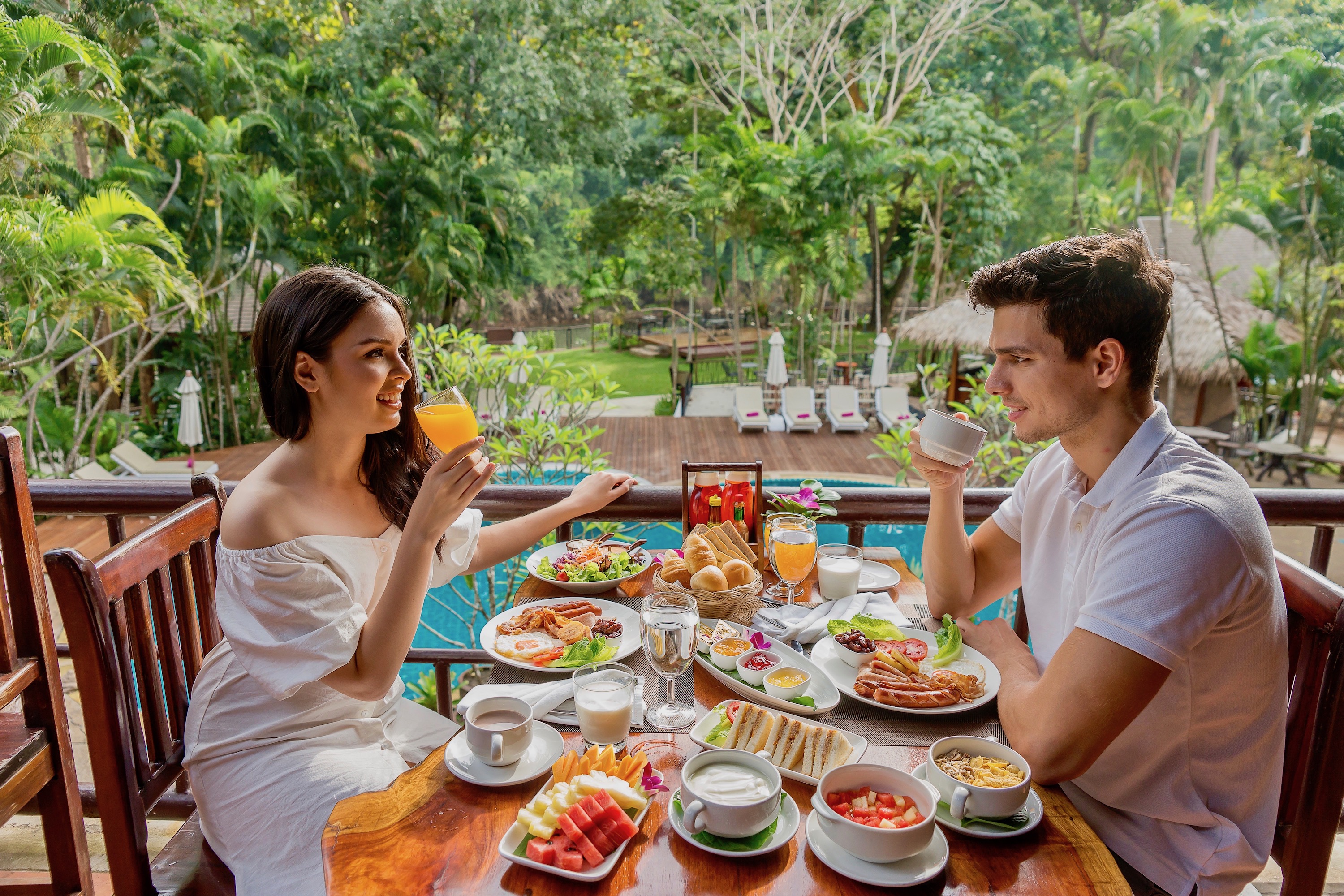 Resotel River Kwai Resort Kanchanaburi รีโซเทล ที่พัก กาญ14