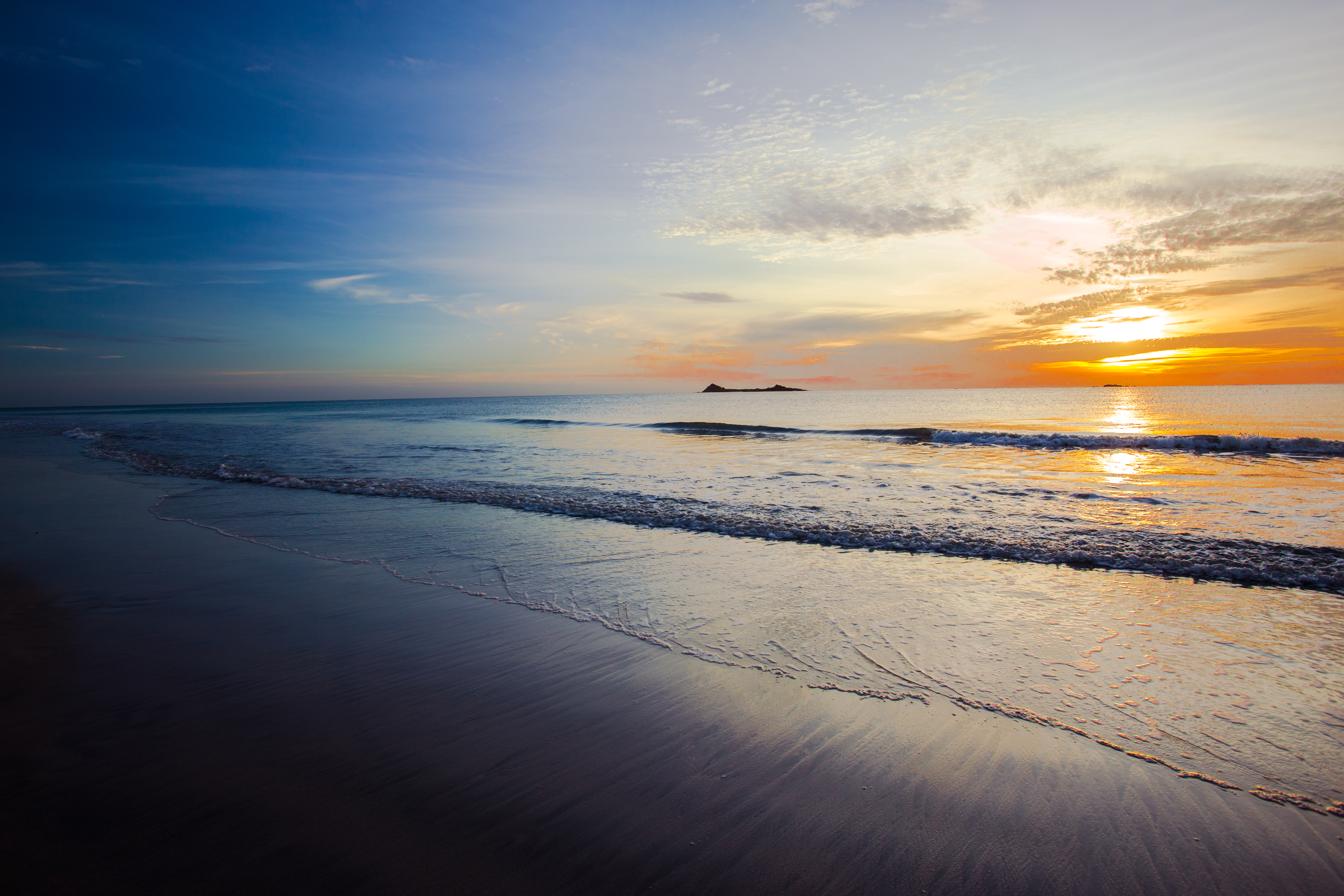 Beach At Sunrise