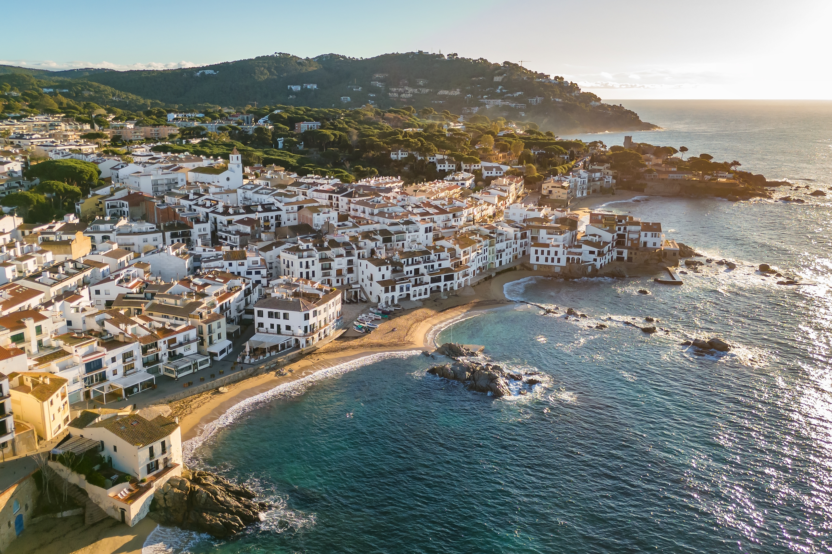 Calella de Palafrugell, Costa Brava, Spanien