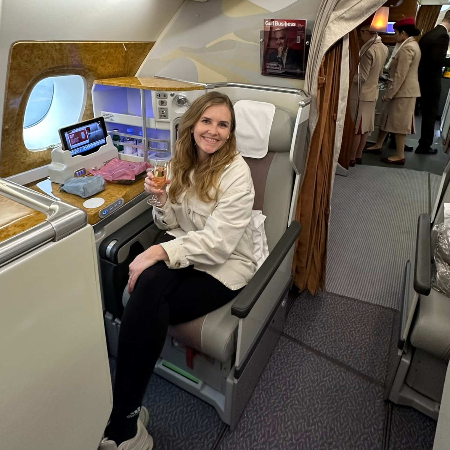 Christina I Flyet Mod Dubai
