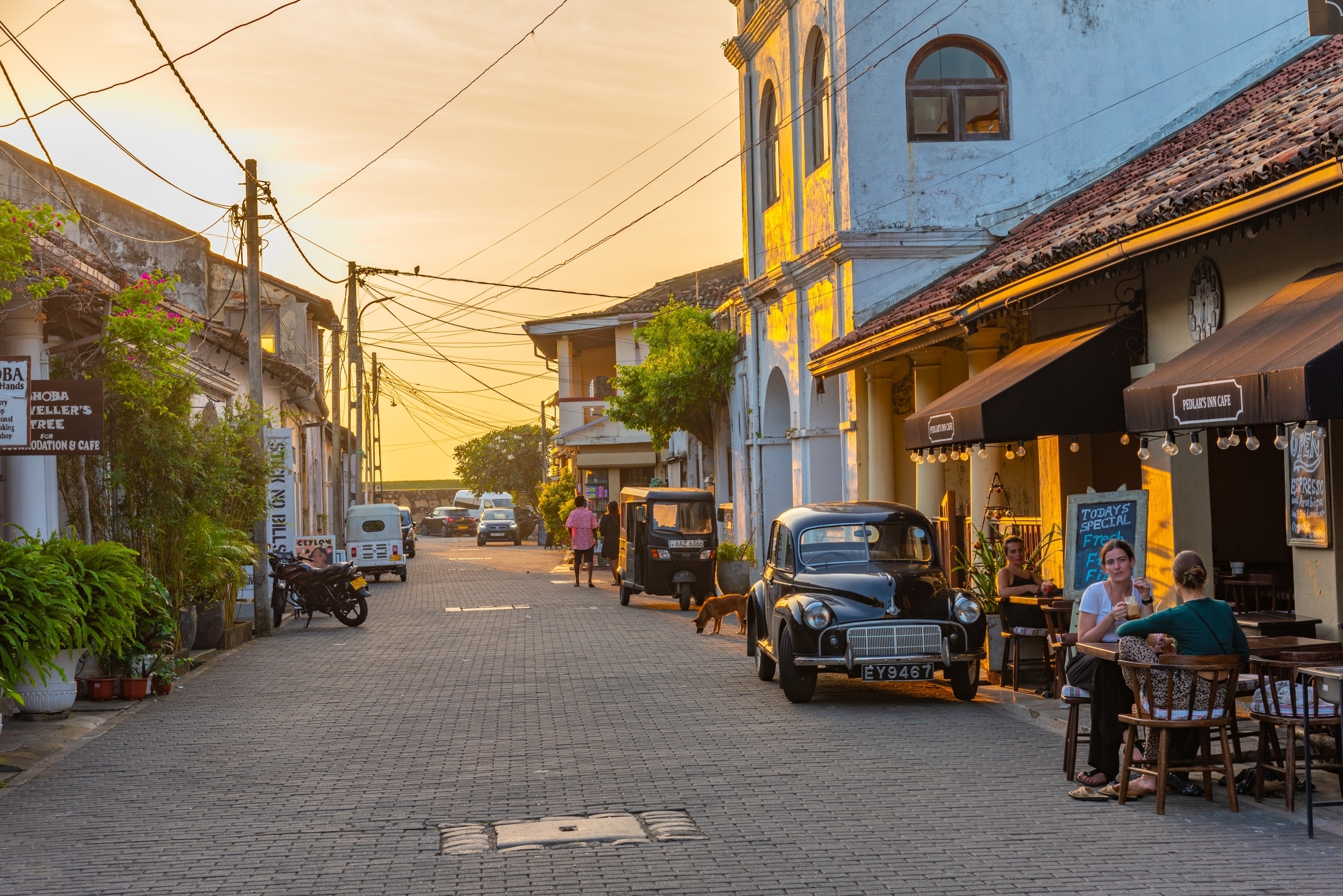 Shutterstock 2349313317 (Galle, Sri Lanka, January 20, 2022 People Are Strolling Through A Narrow Street Of The Old Town Of Galle, Sri Lanka.)