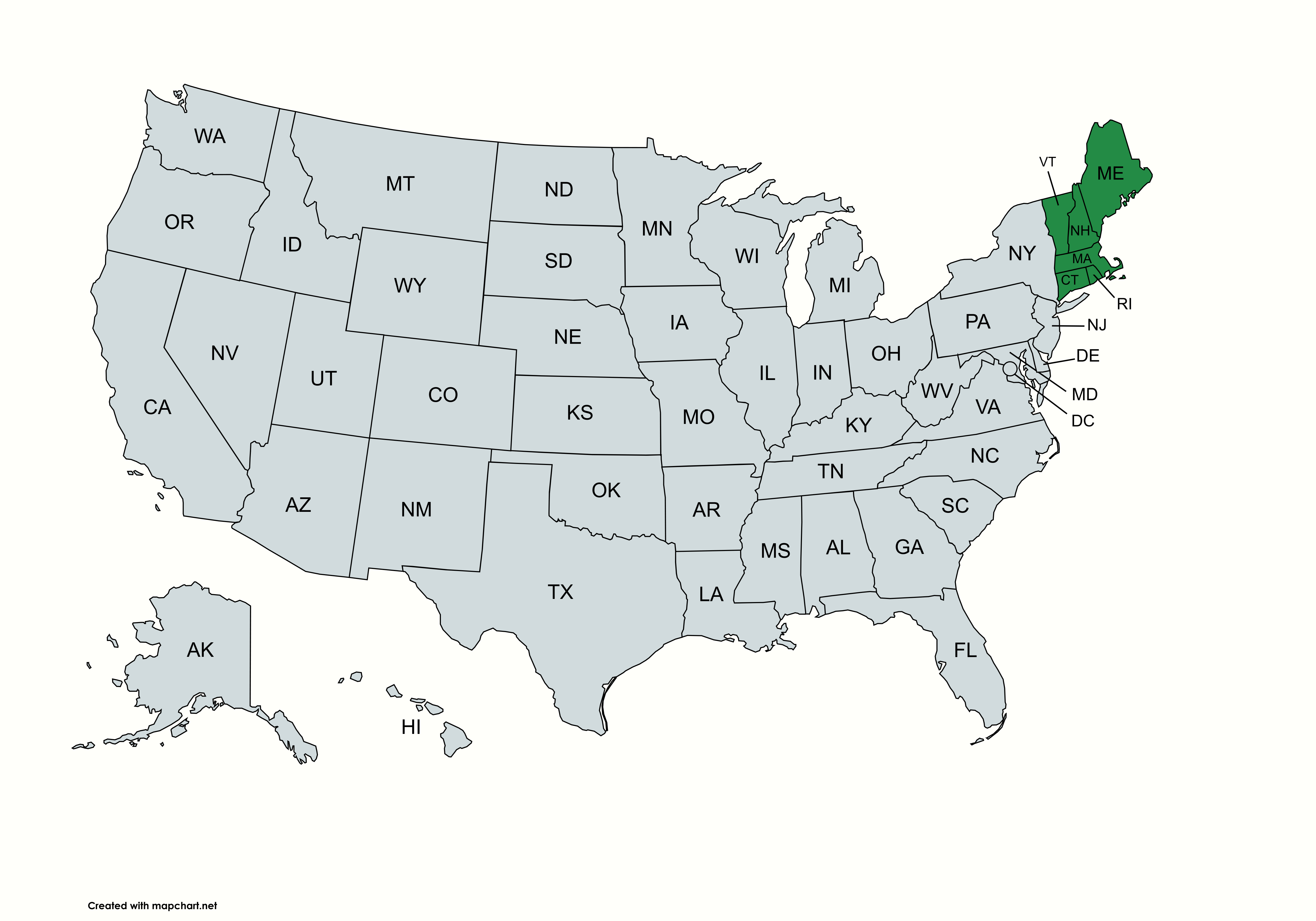 New England