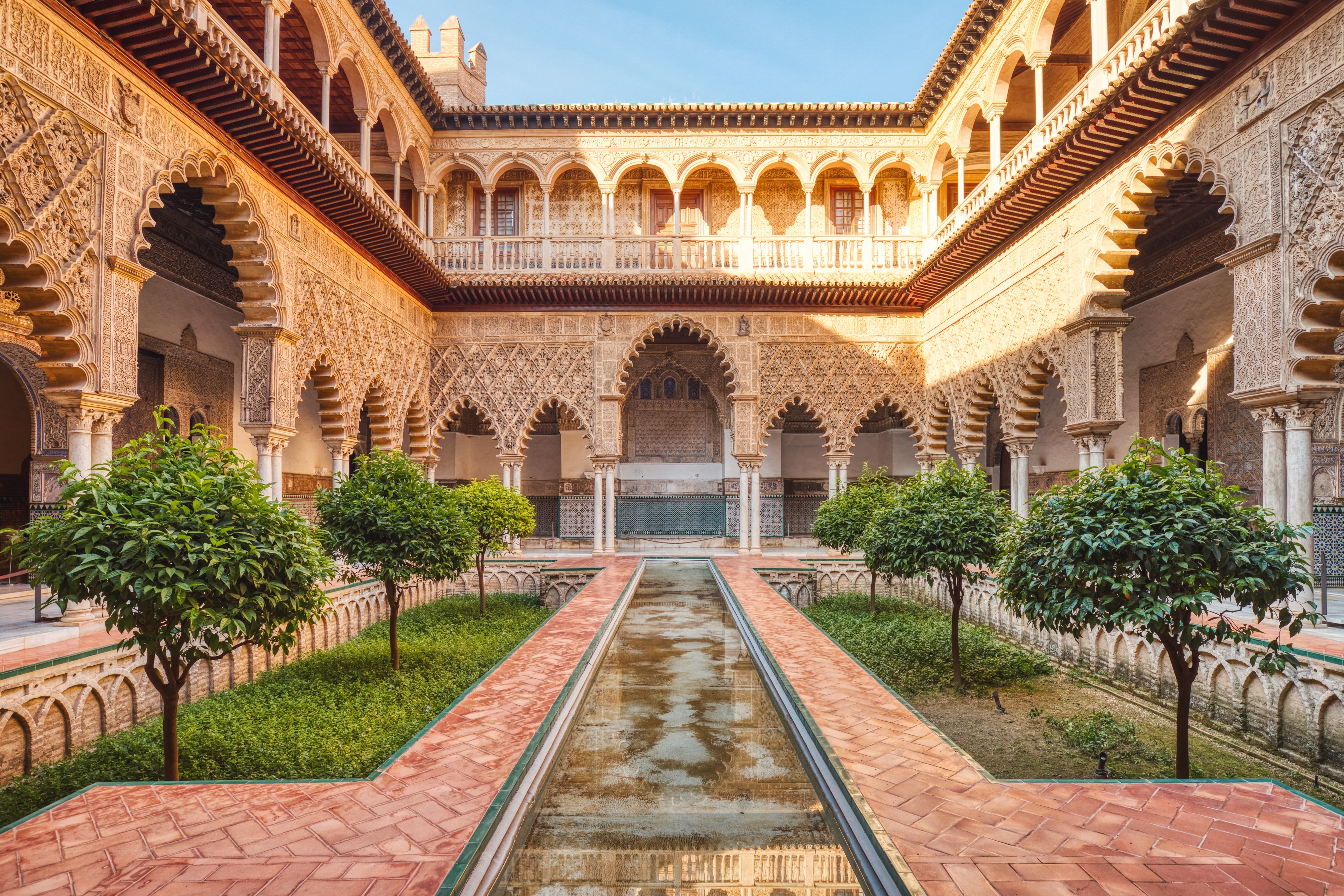 Real Alcázar, Sevilla, Spanien