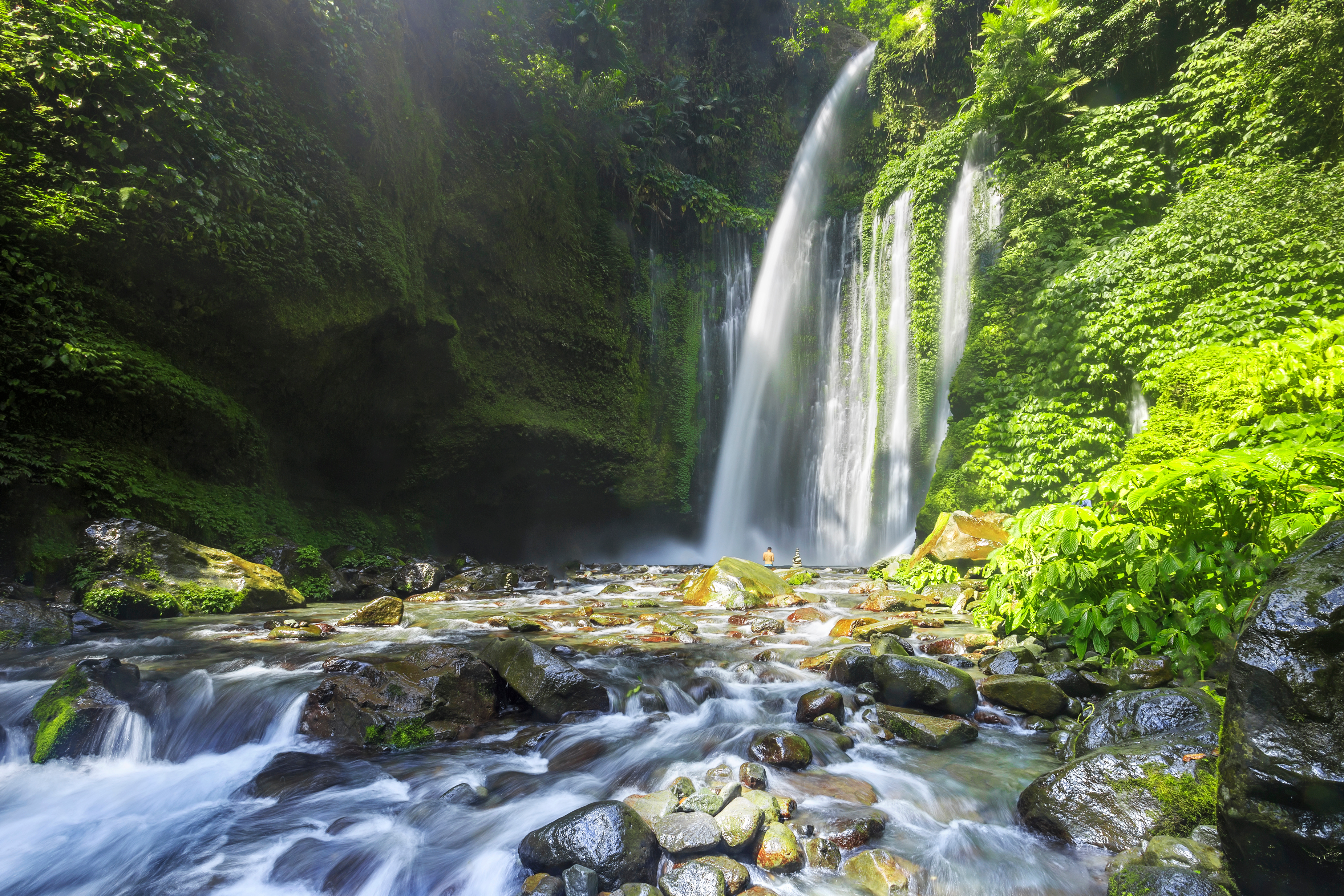 Tiu Kelep Waterfall Near Rinjani, Senaru, Lombok Shutterstock 1171222390