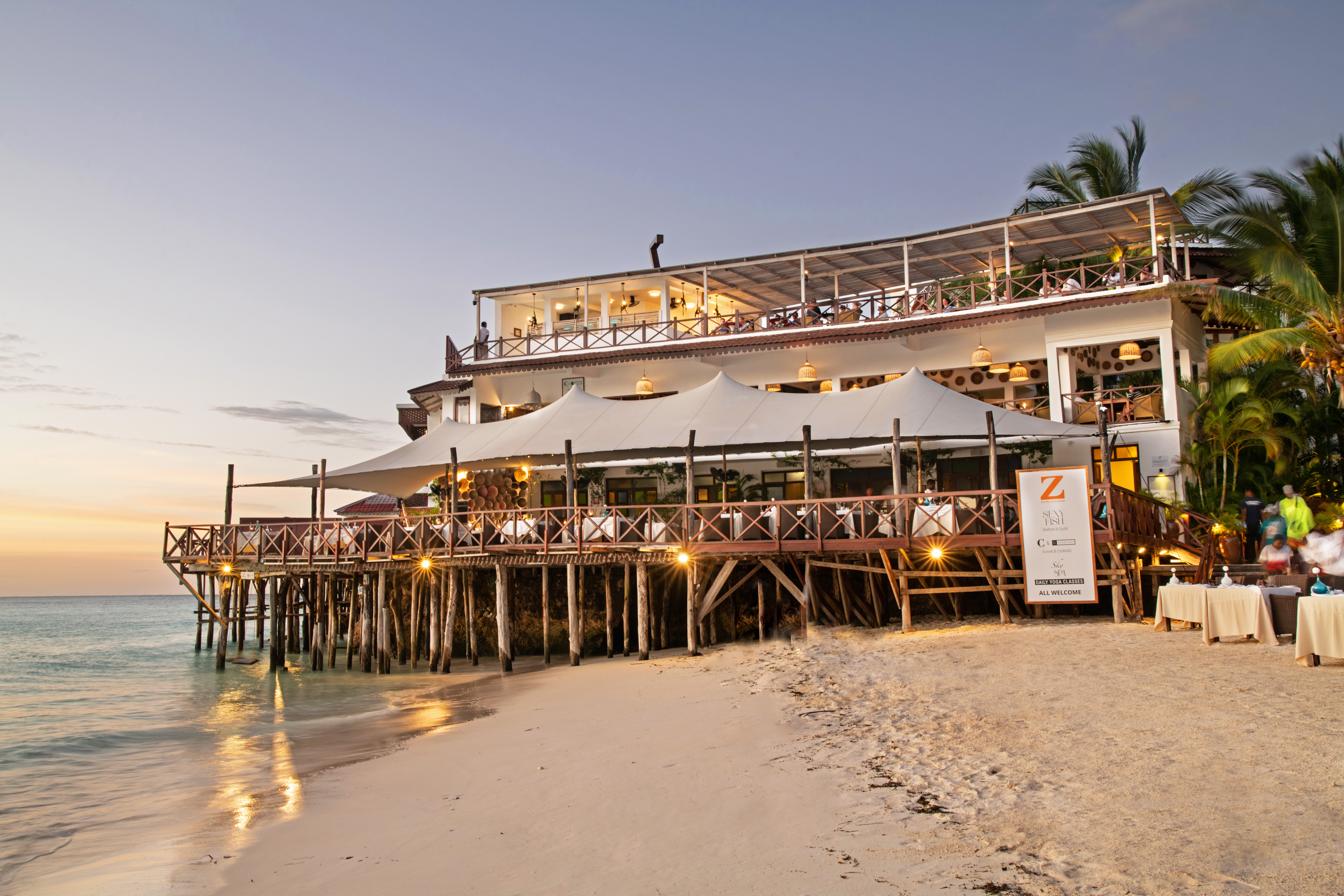 Sexy Fish Restaurant By The Beach