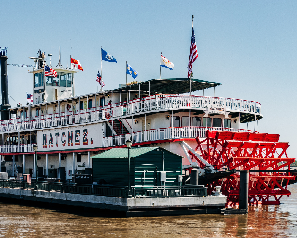 En Tur Med Hjuldamperen Natchez