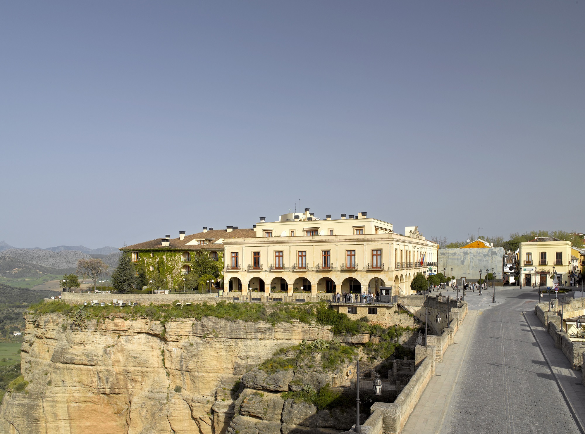 Parador De Ronda På Kanten Af Kløften
