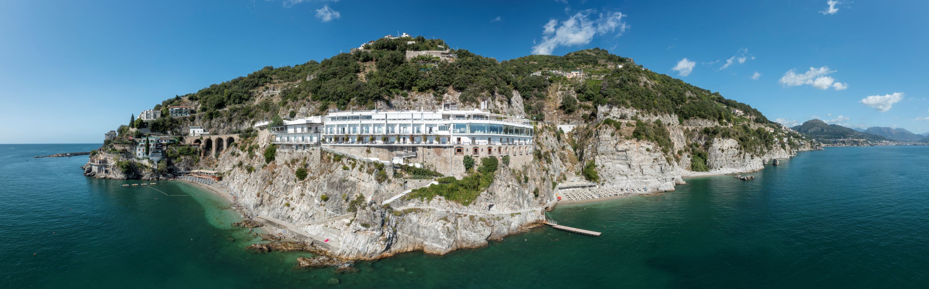 Hotel Cetus har en spektakulær beliggenhed