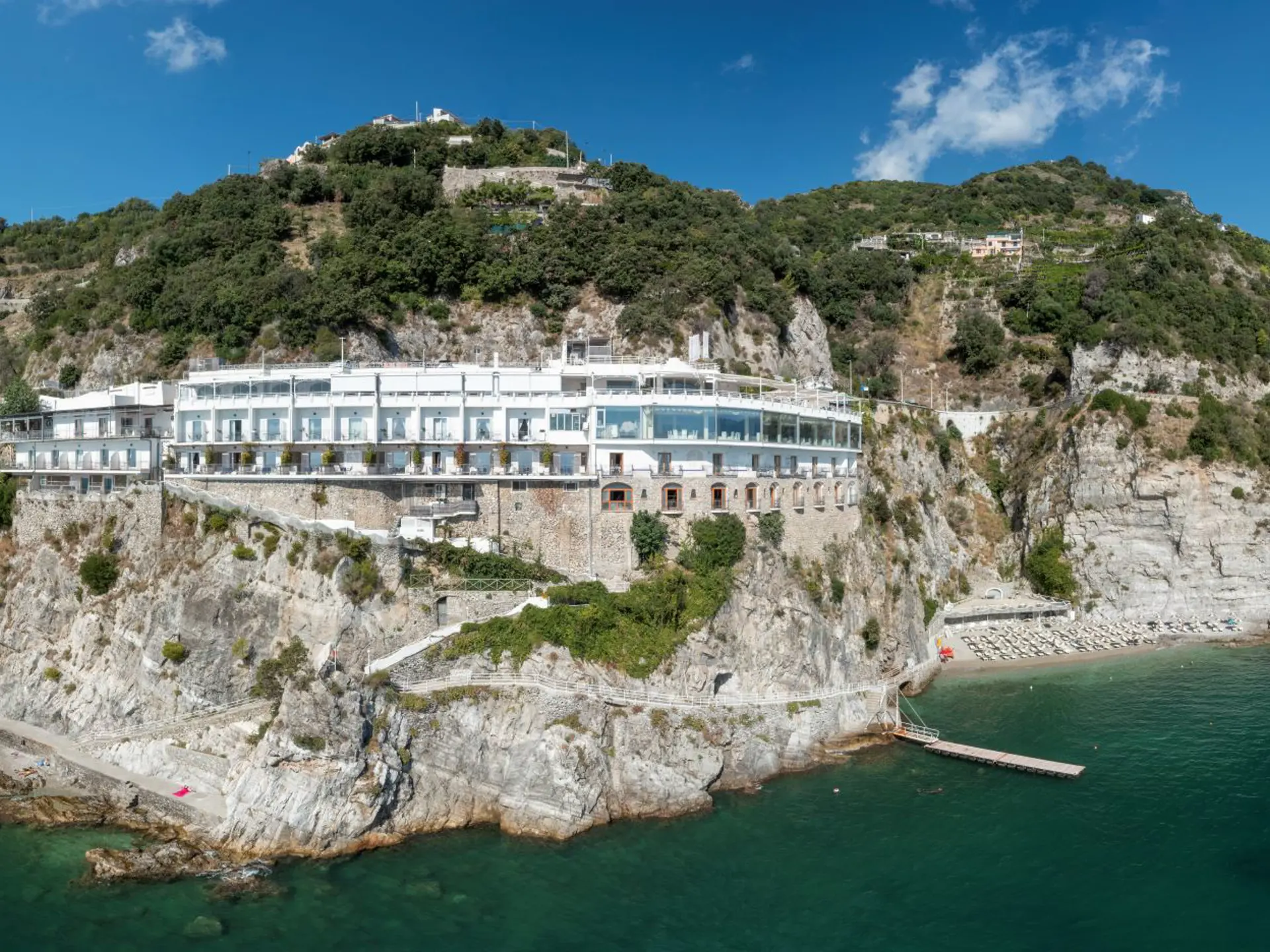 Hotel Cetus har en spektakulær beliggenhed