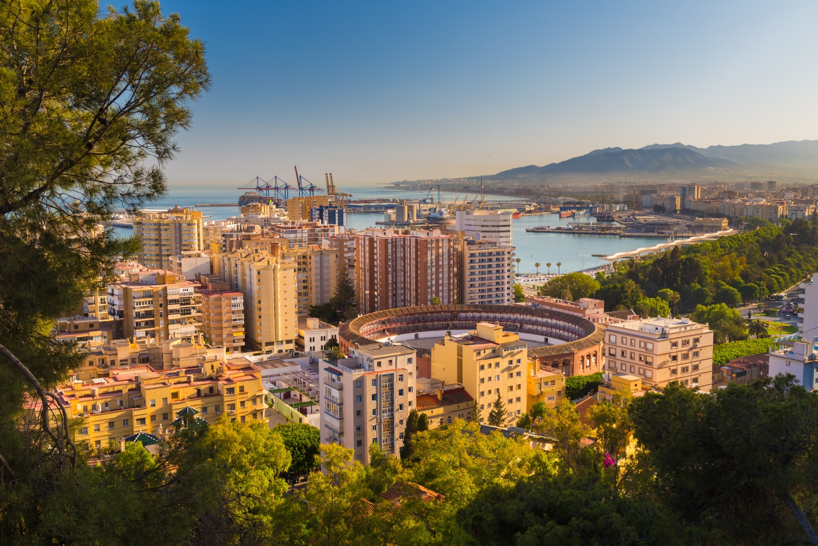 Malaga view