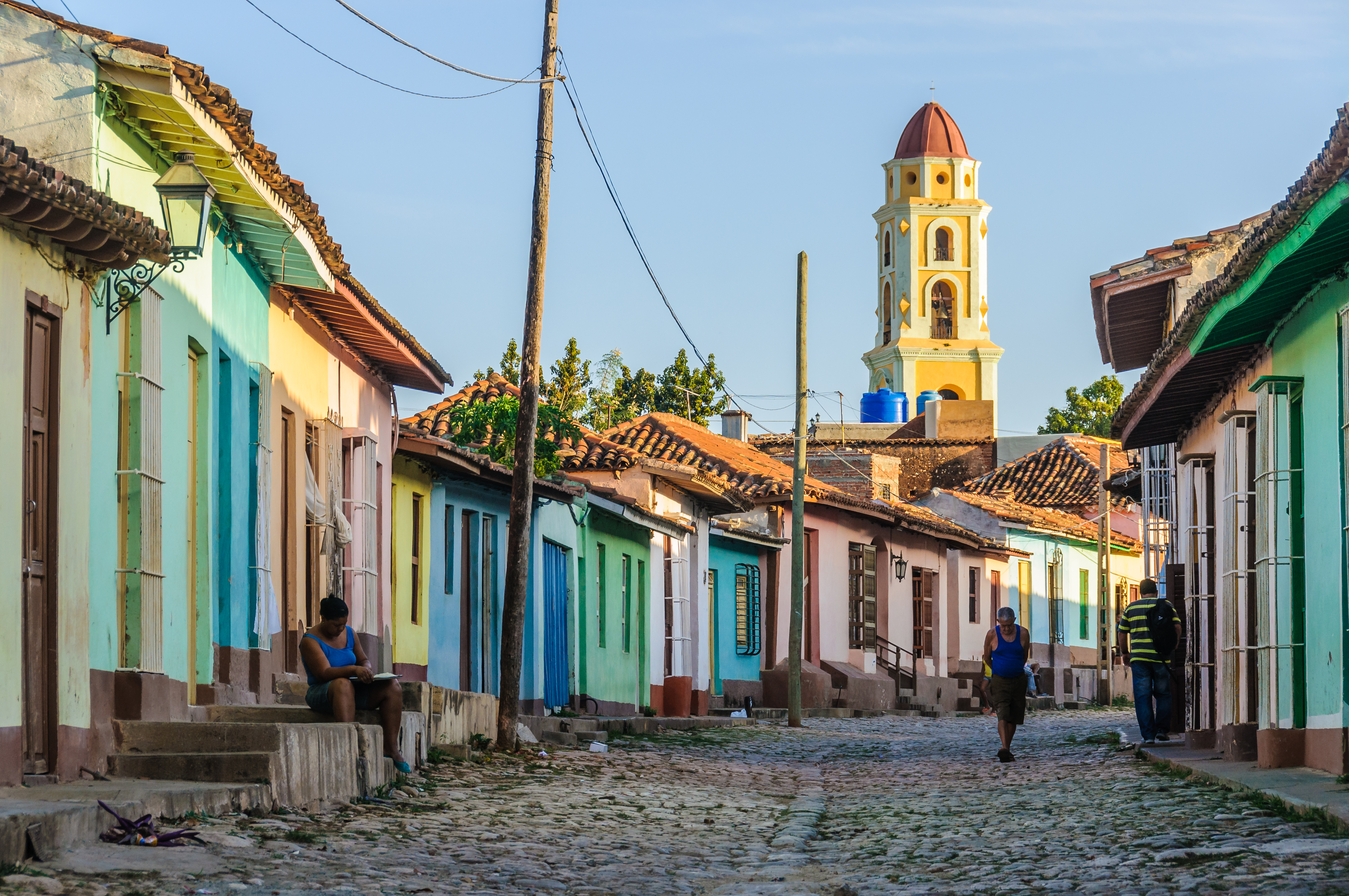 Shutterstock 534552997 Trinidad Cobbled Stones And Old Houses