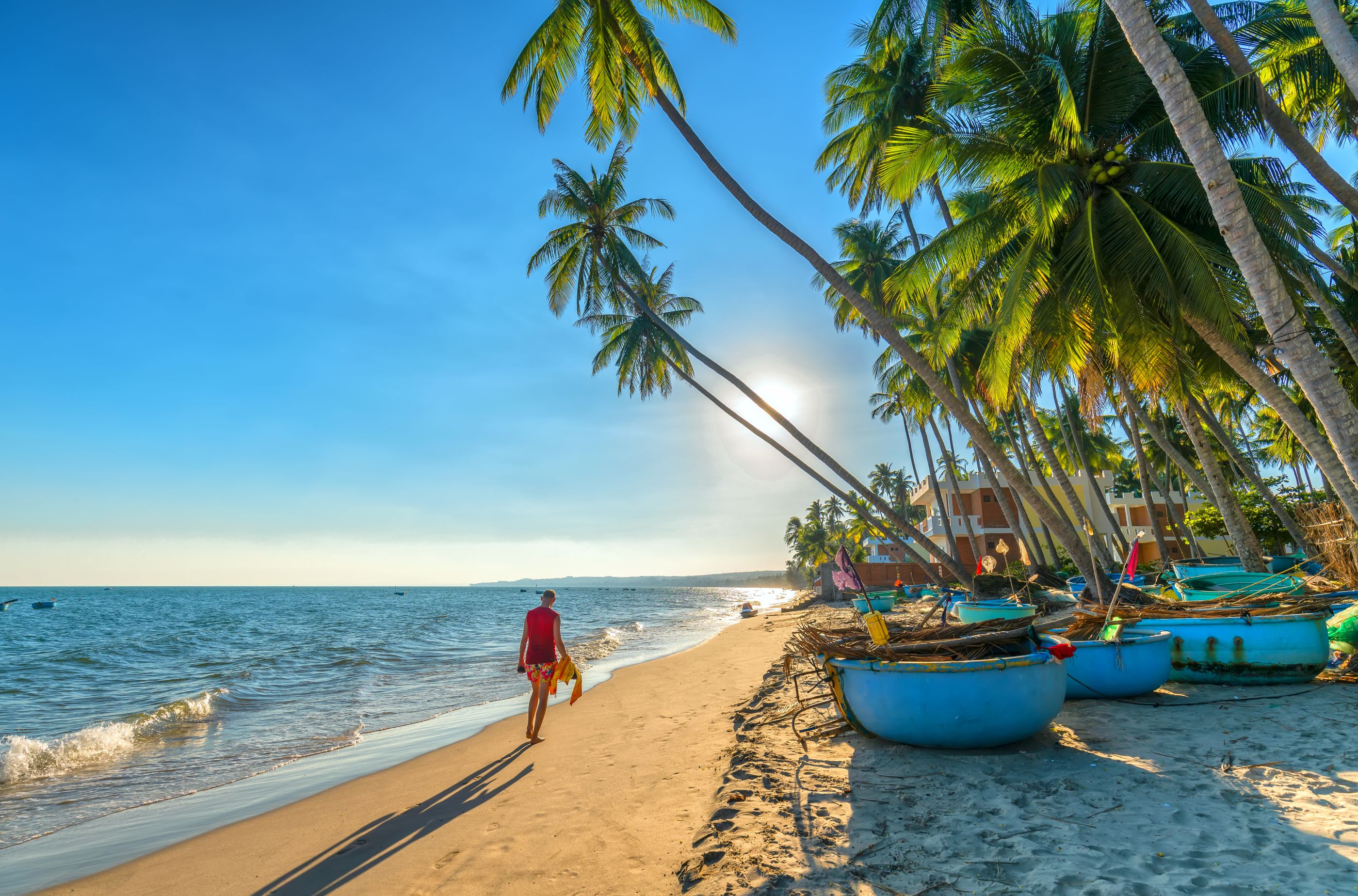 Strand Og Både I Mui Ne Vietnam Shutterstock 1085130752